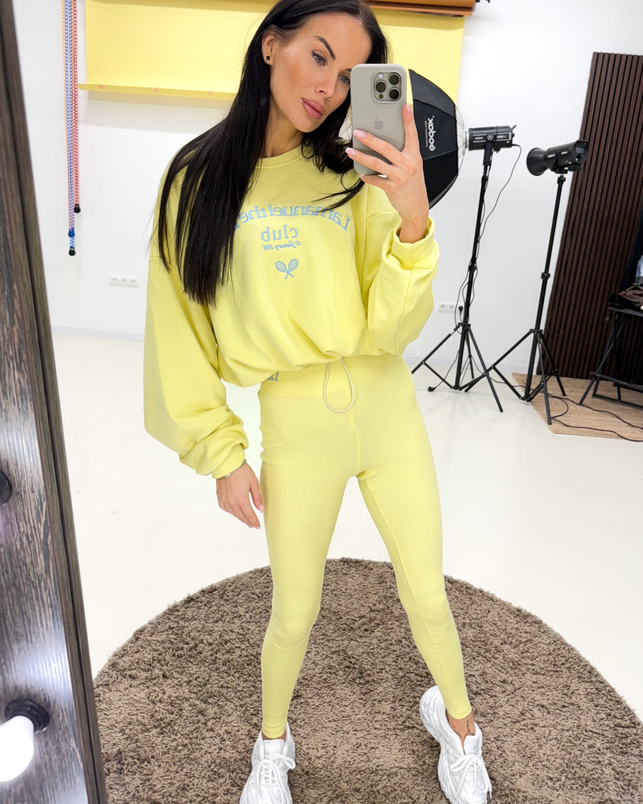 Dzeltens legingu komplekts "Club" - 22.