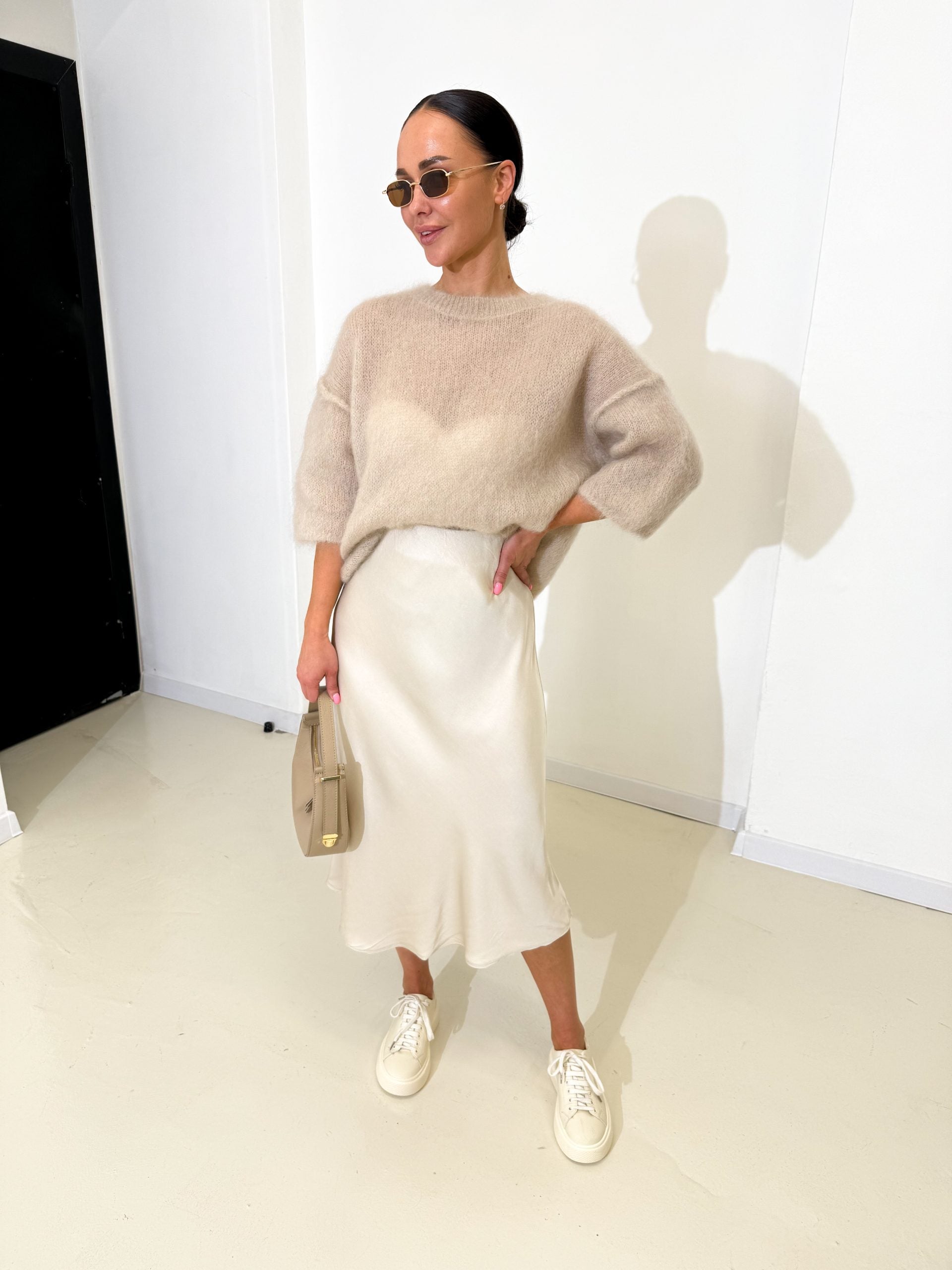 Bēši MIDI zīda svārki - 14480