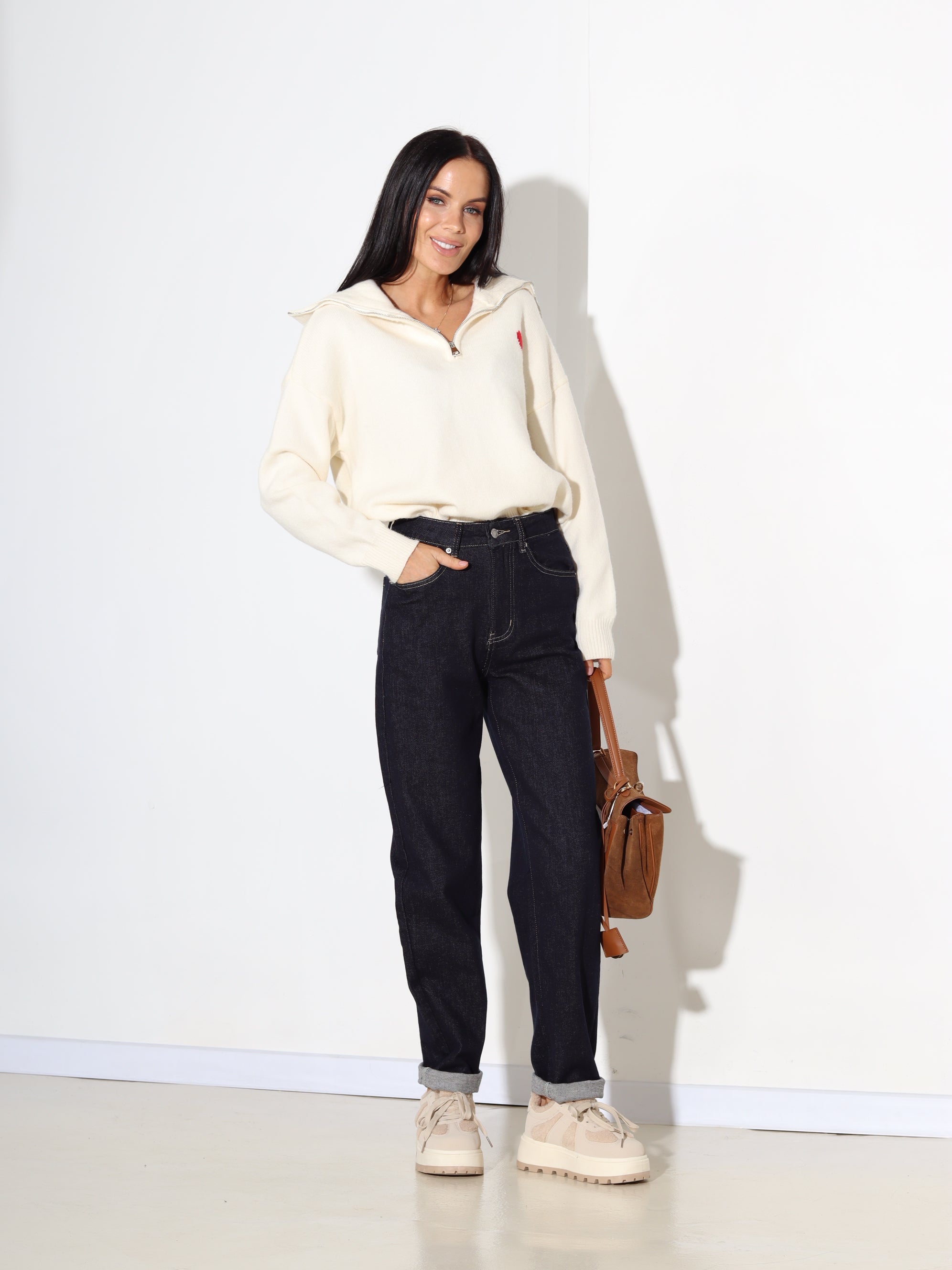 T.zilas Laulia džinsa püksid "Mom fit" - 17968