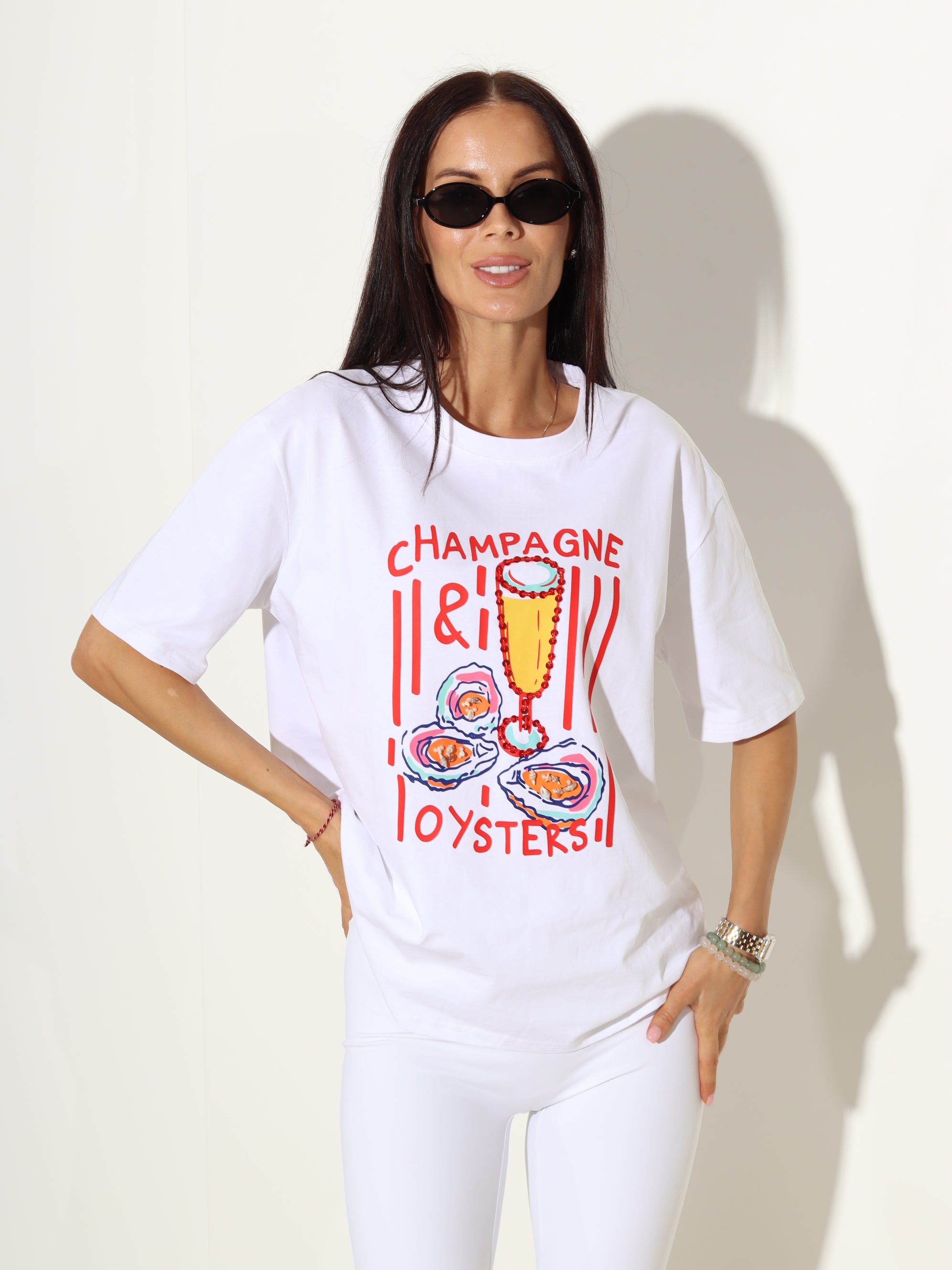 Balts tops "Champagne & Oysters" - 20273