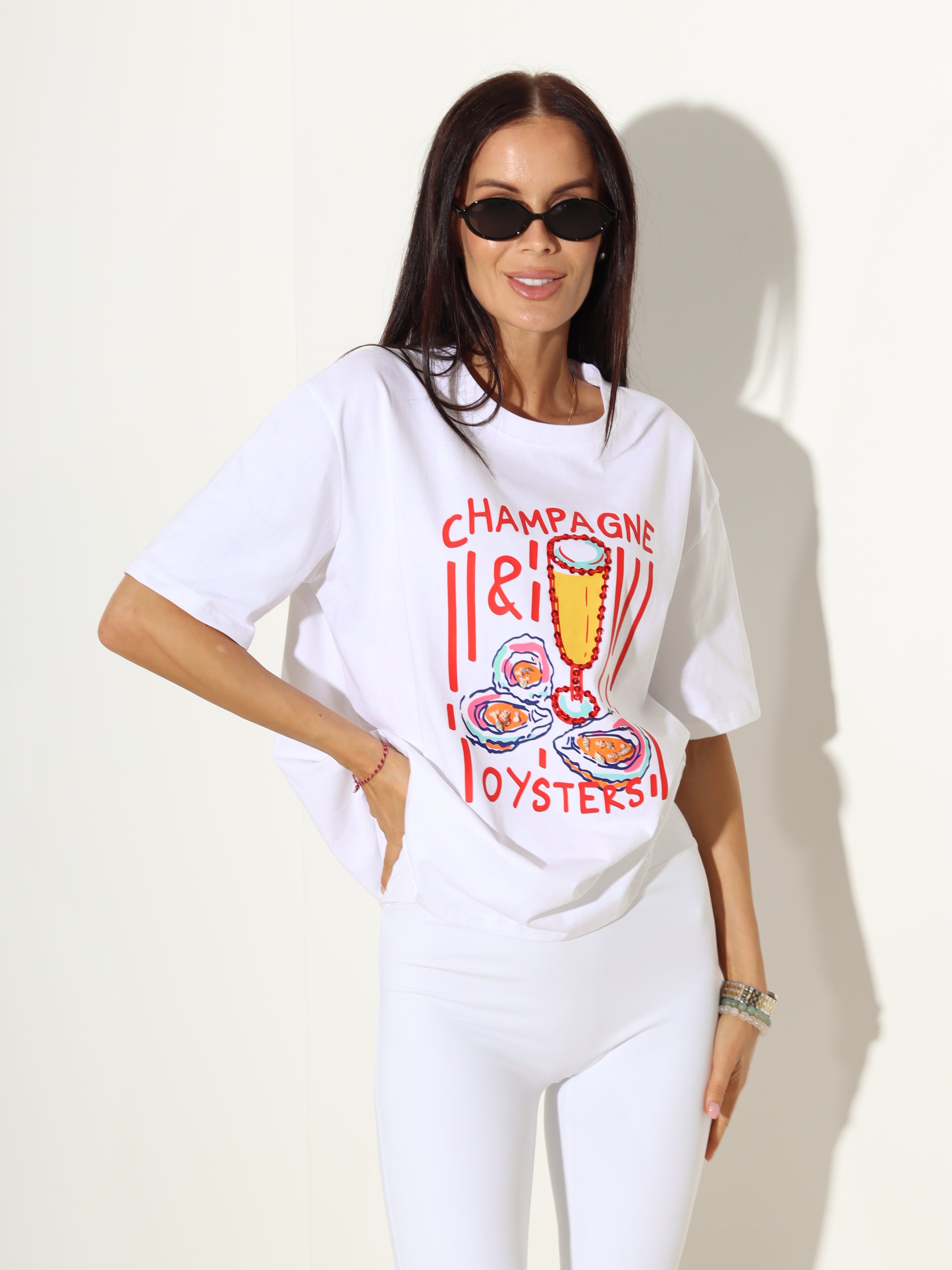 Balts tops "Champagne & Oysters" - 20273