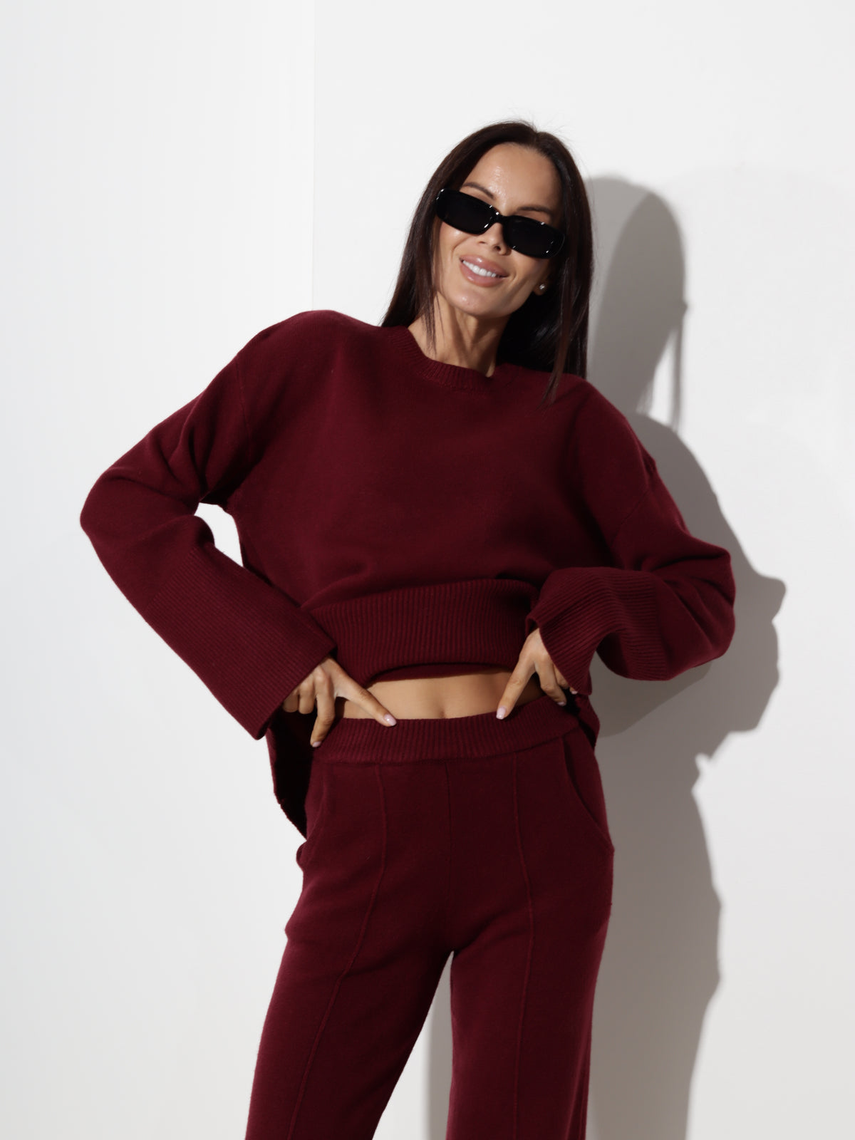 Bordo adīts komplekts, 'Knit lounge' - 21326