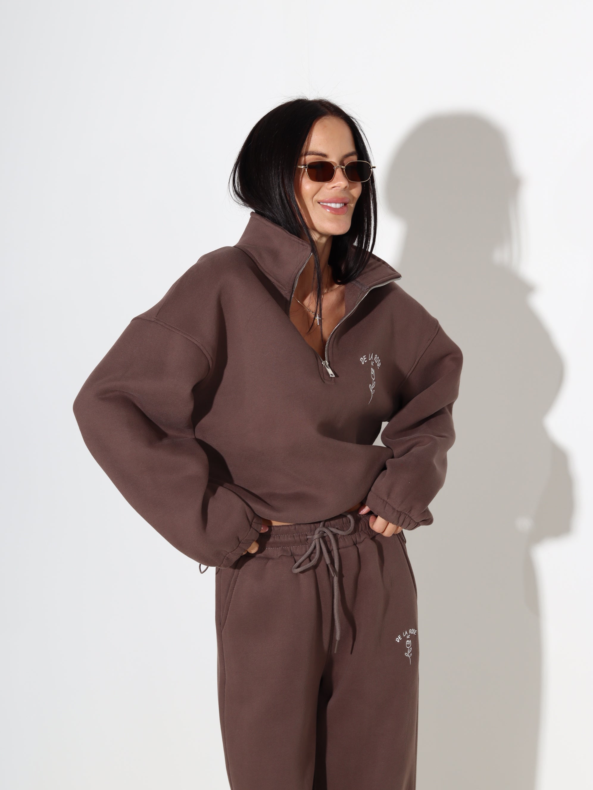 Brūns 2daļīgs komplekts 'De La Rose' - 18150