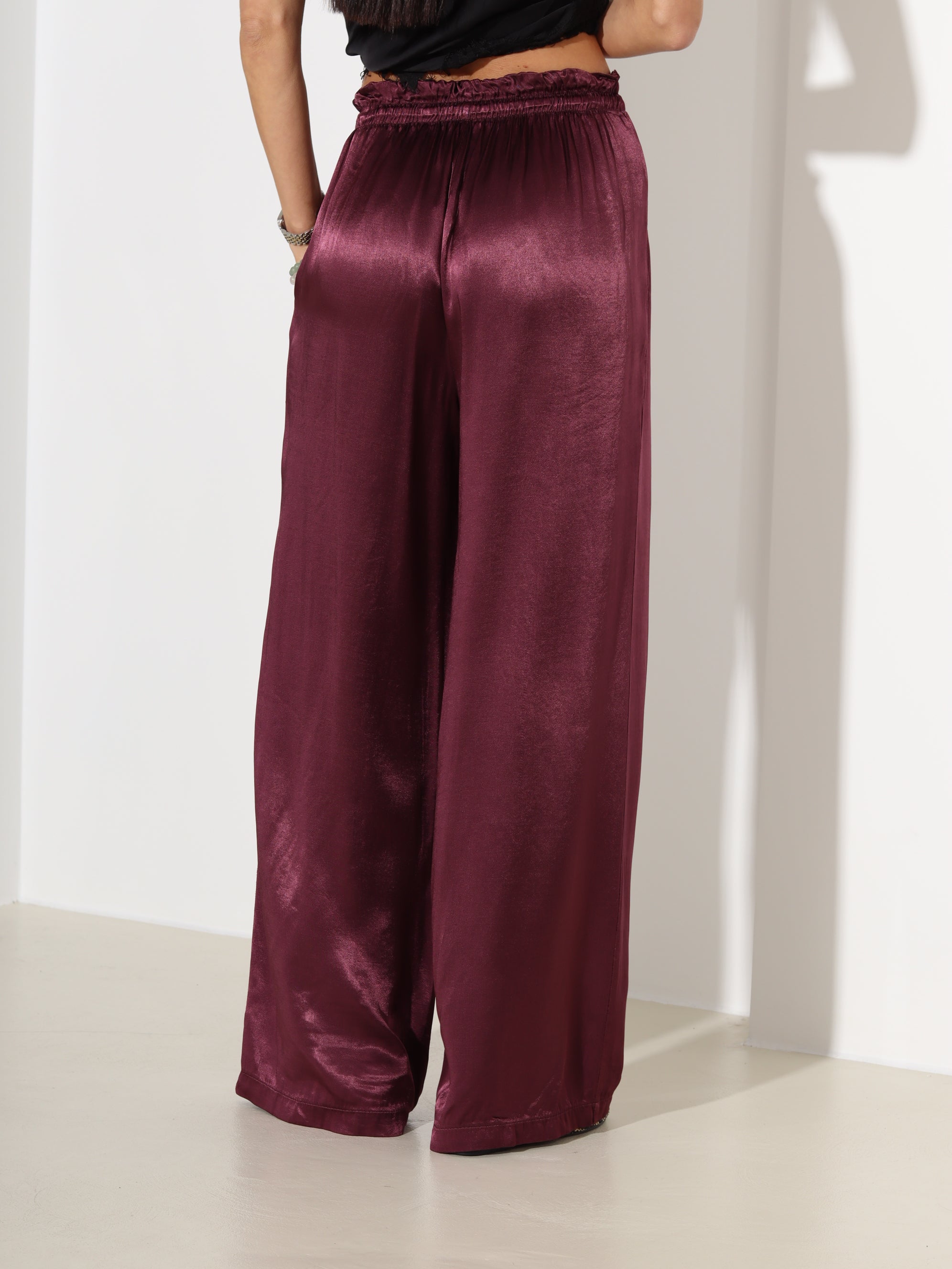 Violetas viskozes bikses- 18483