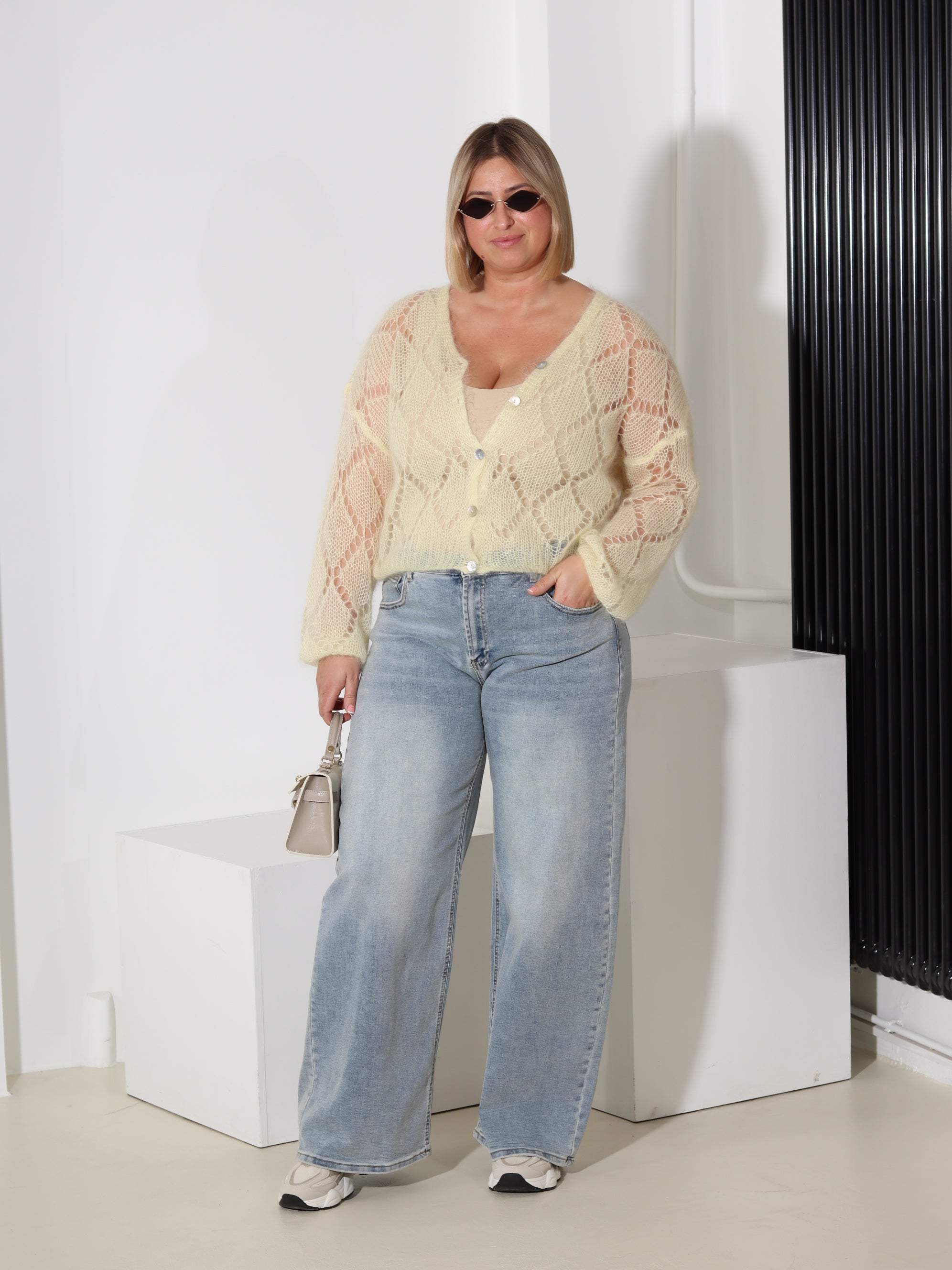 Zilas LIELIZMĒRA "Laulia" džinsa bikses "Baggy/Ballon" - 18372