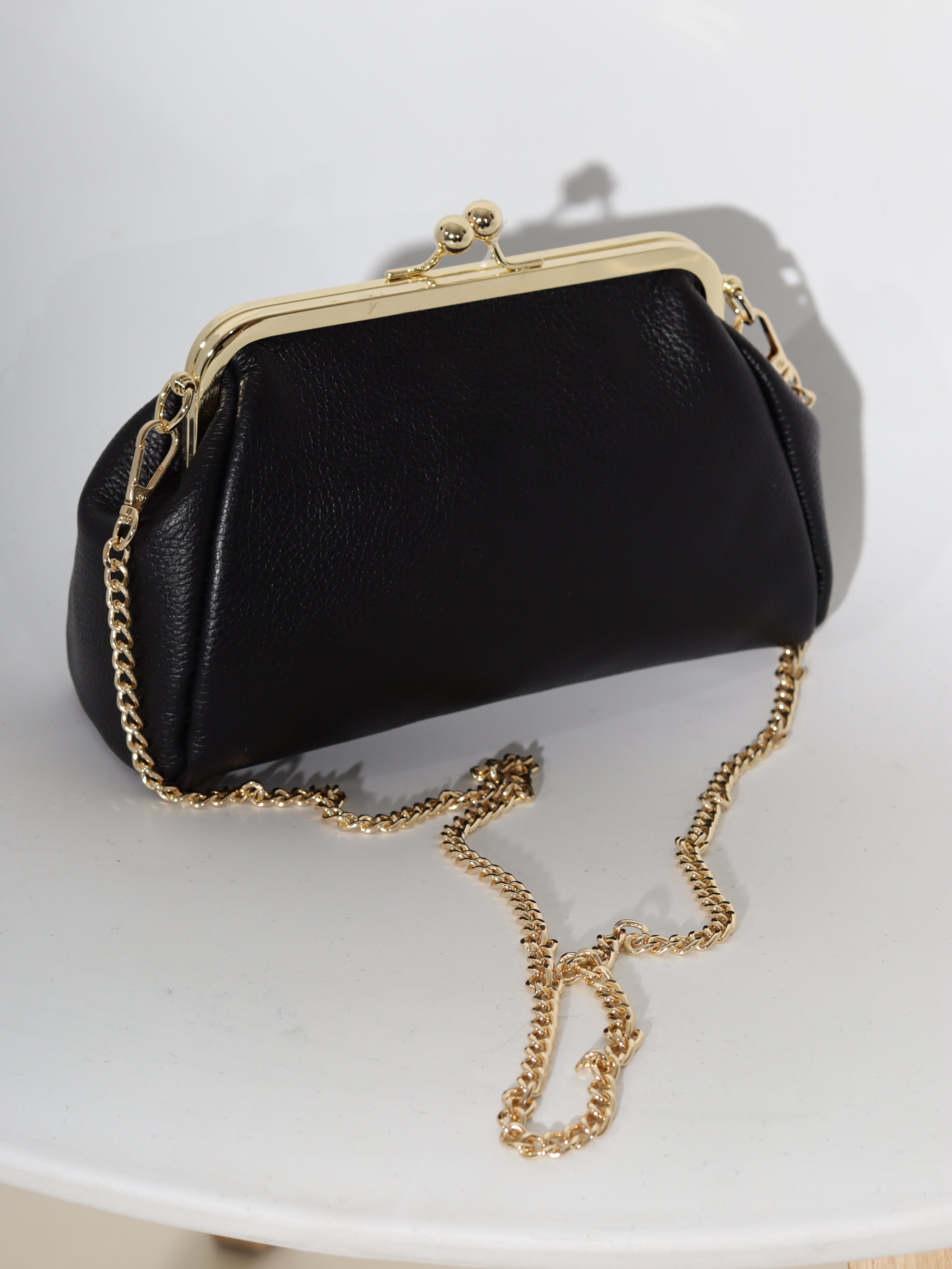 Melna, maza d/ā "Frame clutch" soma- 20857