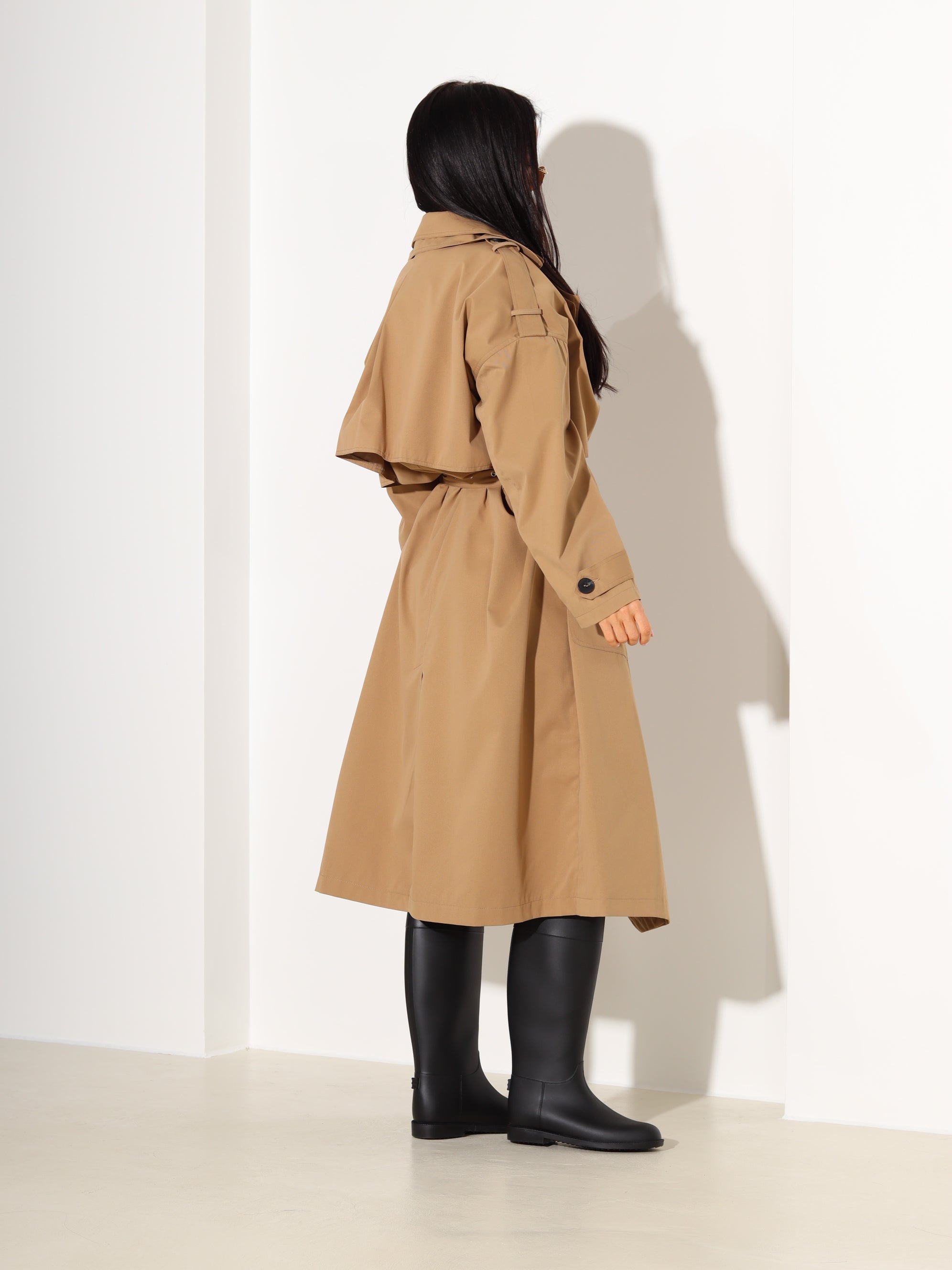 Brūna, pagarināta virsjaka/trencis - 18294