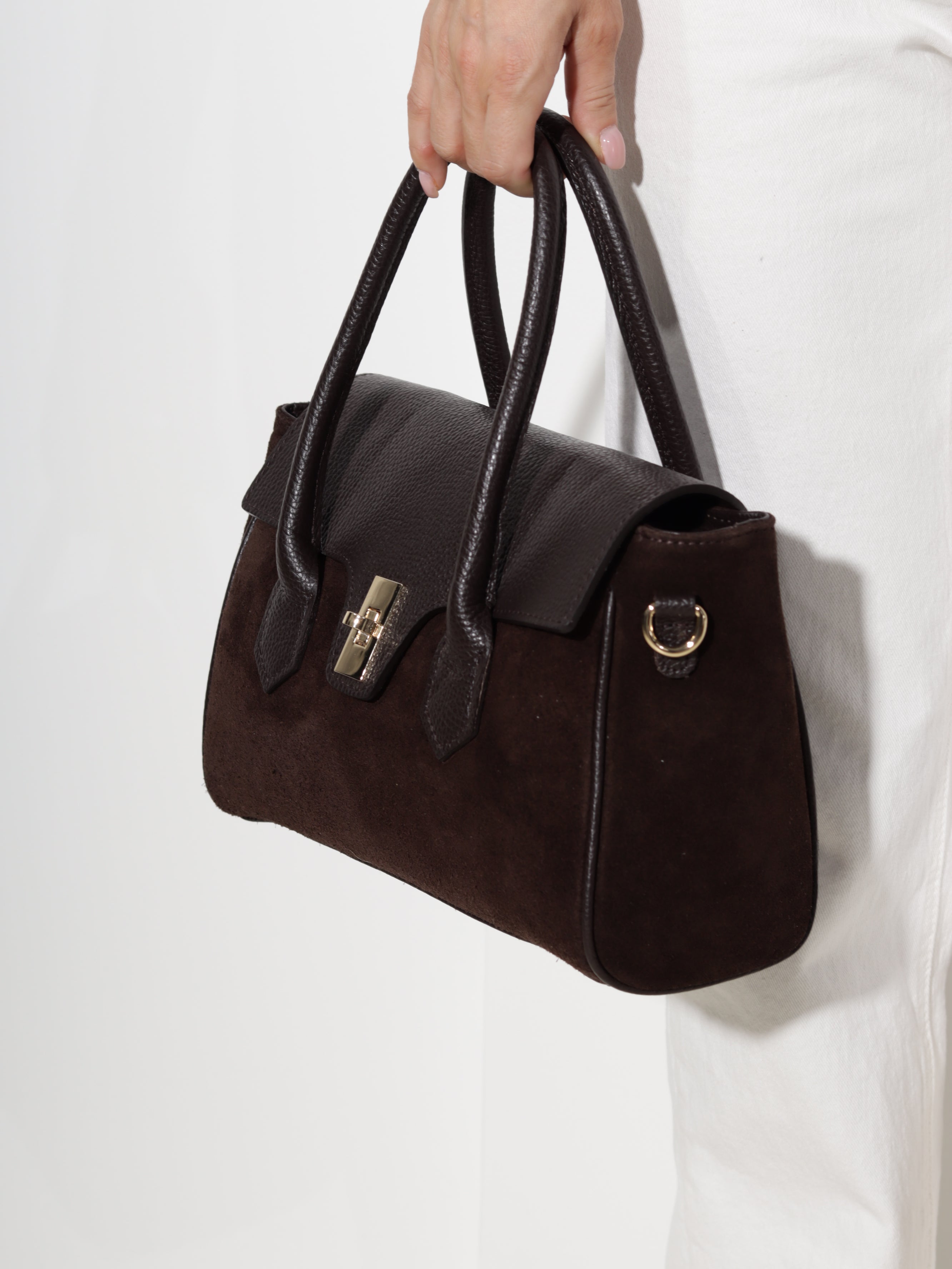 Šoko krāsas d/ā+d/zā soma "Quiet Luxury", midi - 20574