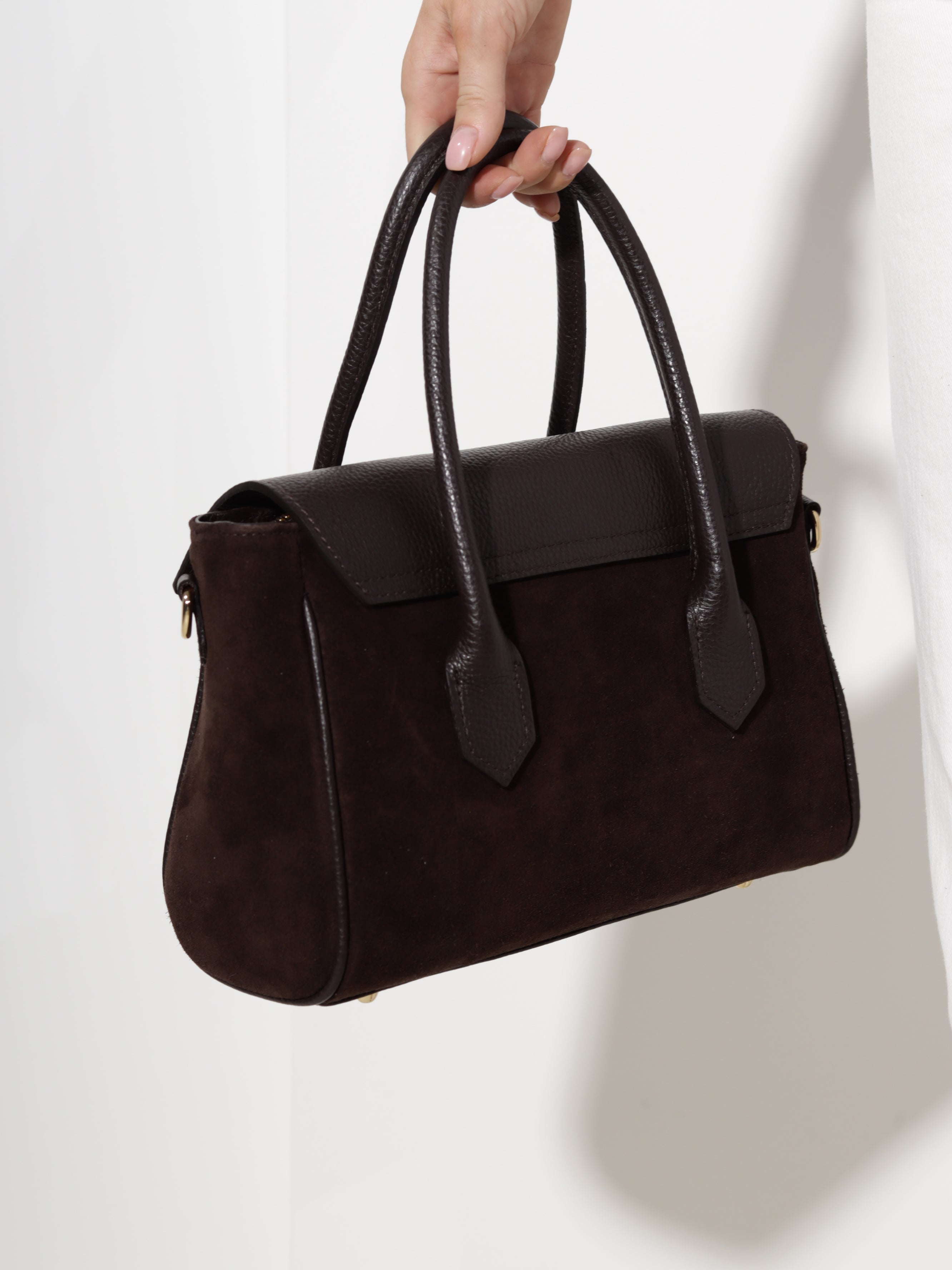 Šoko krāsas d/ā+d/zā soma "Quiet Luxury", midi - 20574