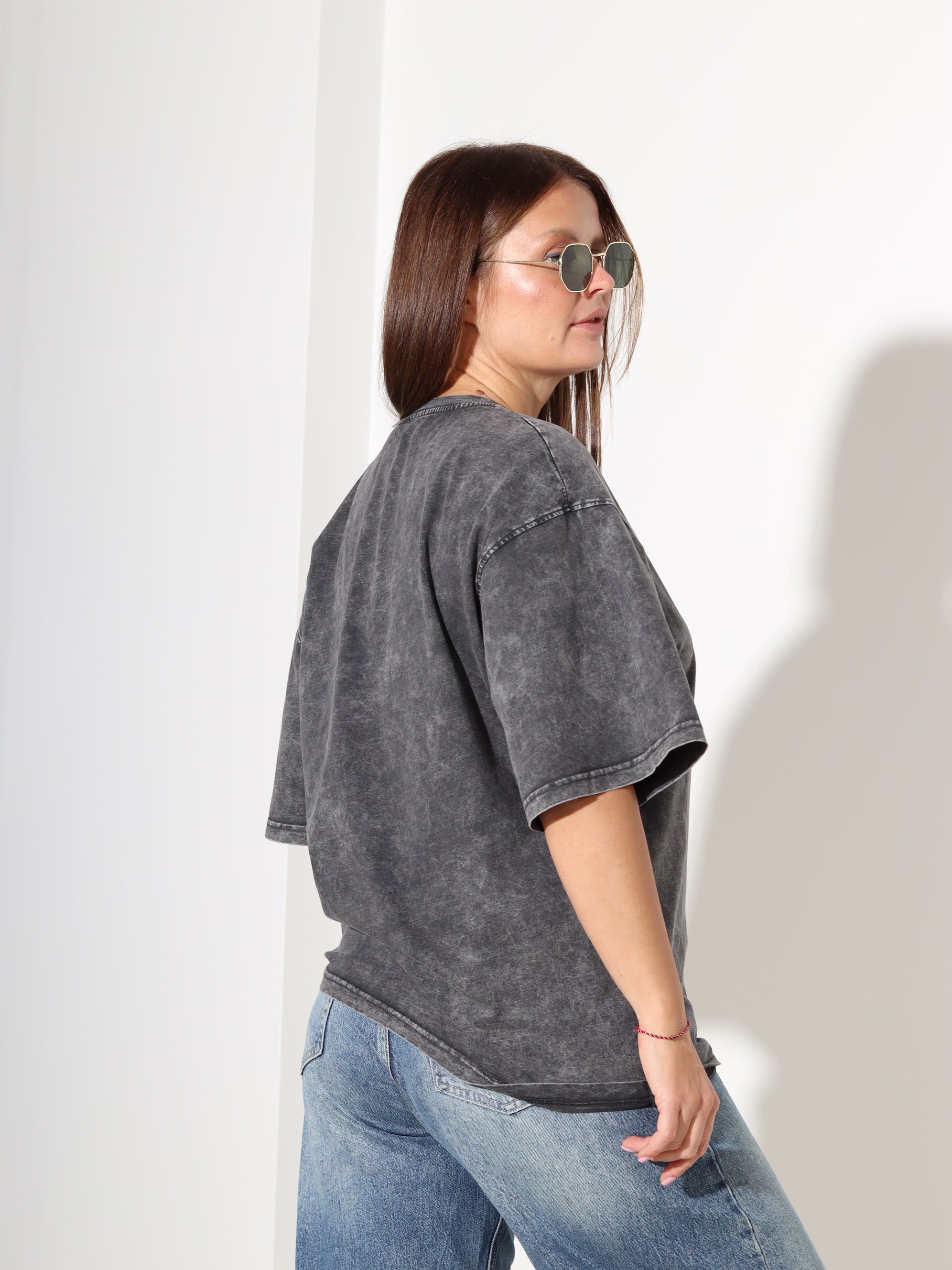 Pelēks tops ar īsām piedurknēm 'Sunītis-Taksītis' - 18318