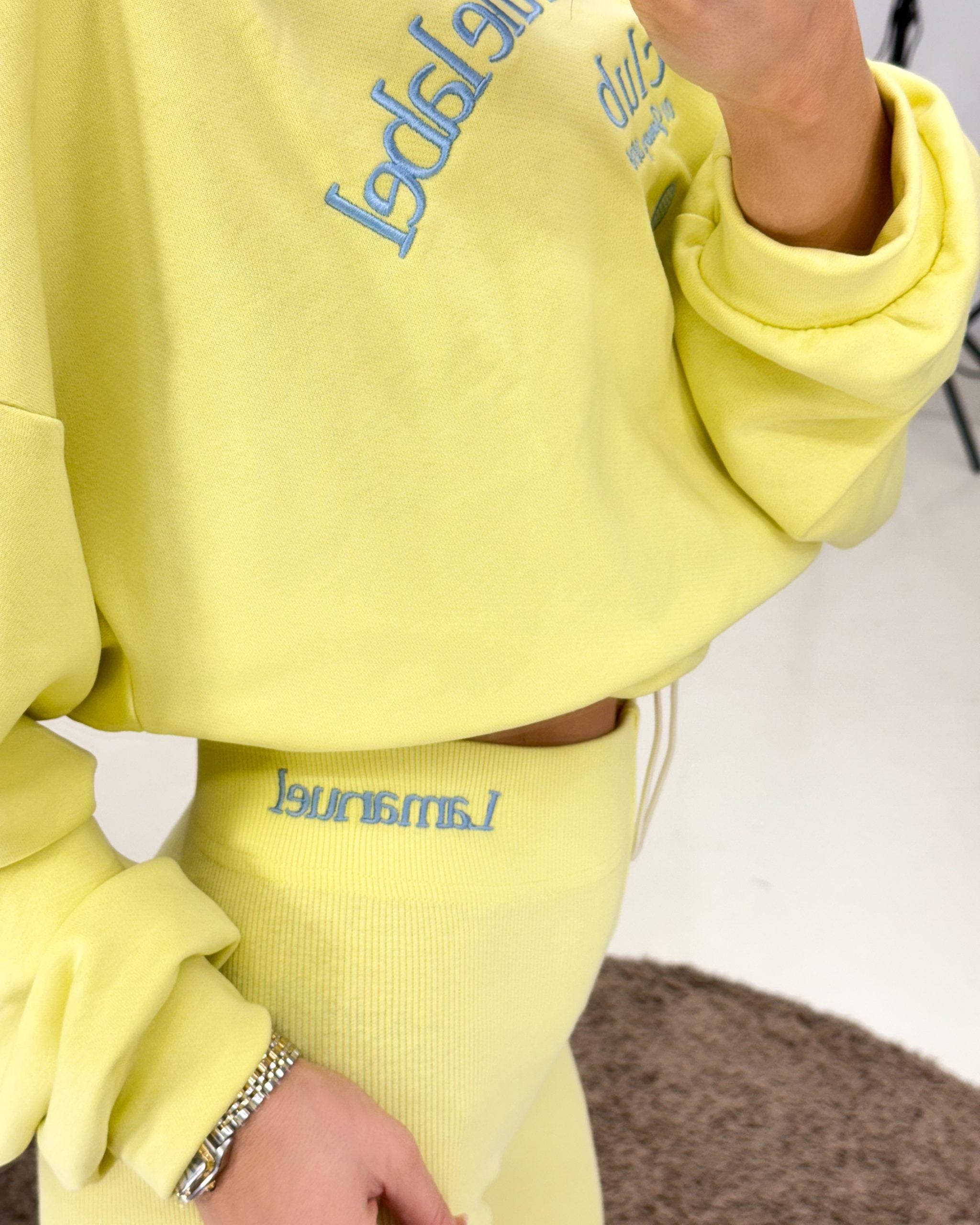 Dzeltens legingu komplekts "Club" - 22.