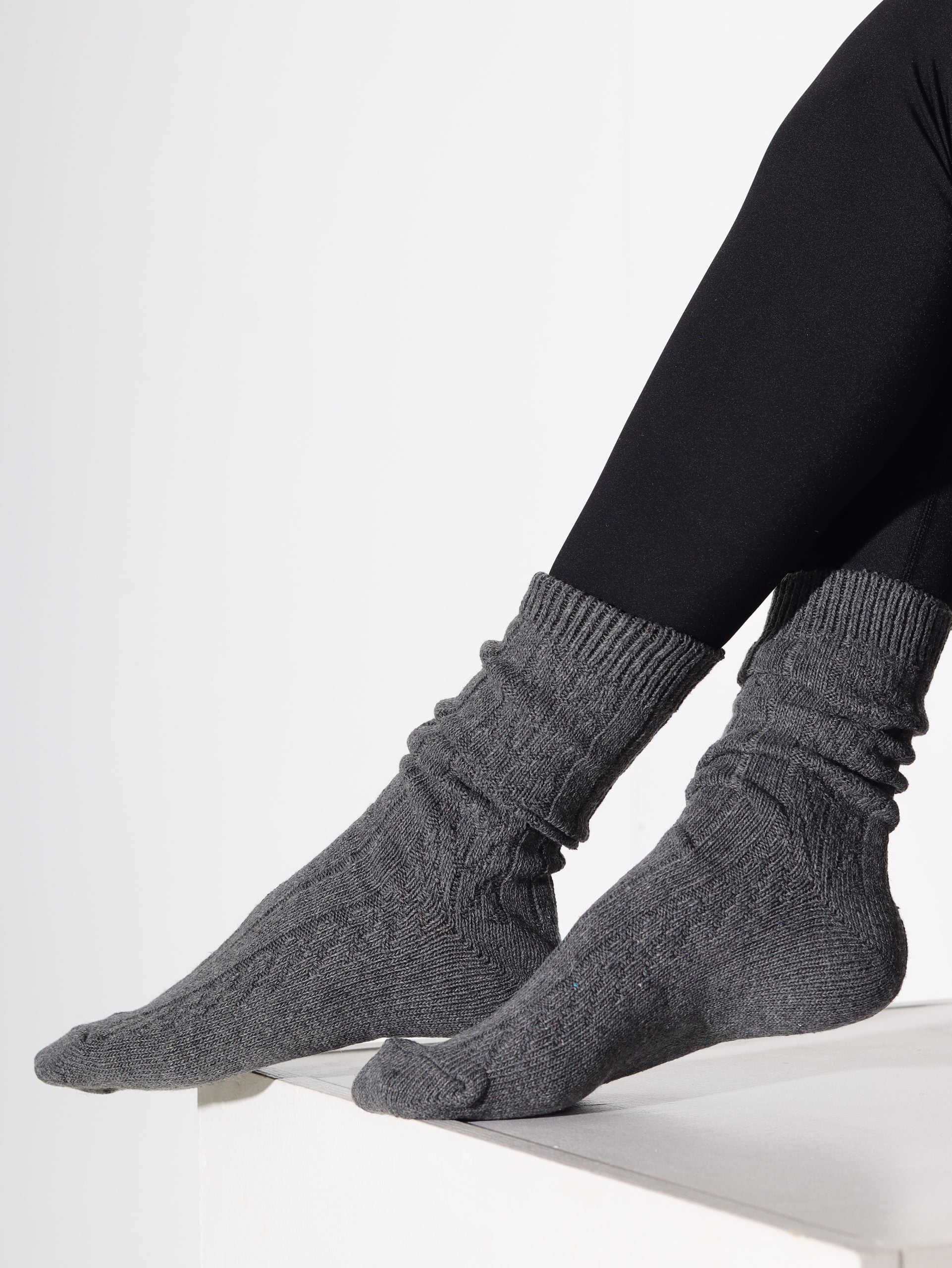 Alpakas pusgarās zeķes 3in1 (pelēks+taupe+brūns) - 16877