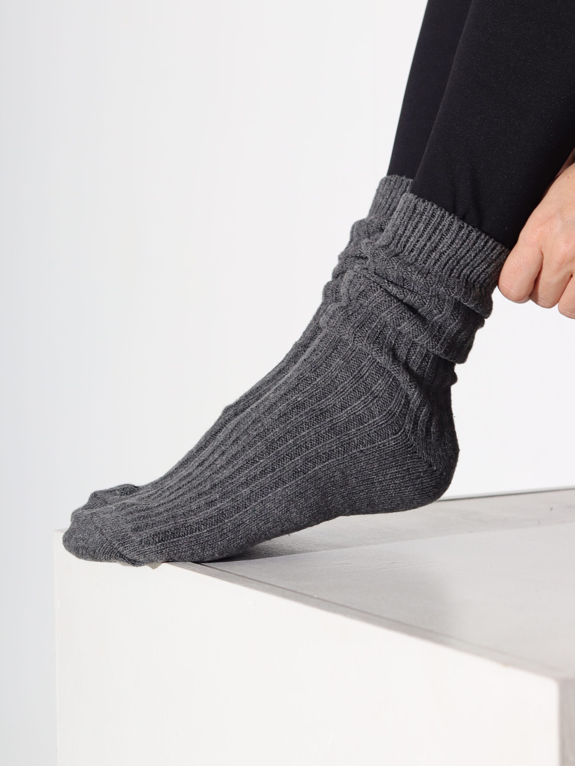 Alpakas pusgarās zeķes 3in1 (bēšs+pelēka+t.zilas) - 16879