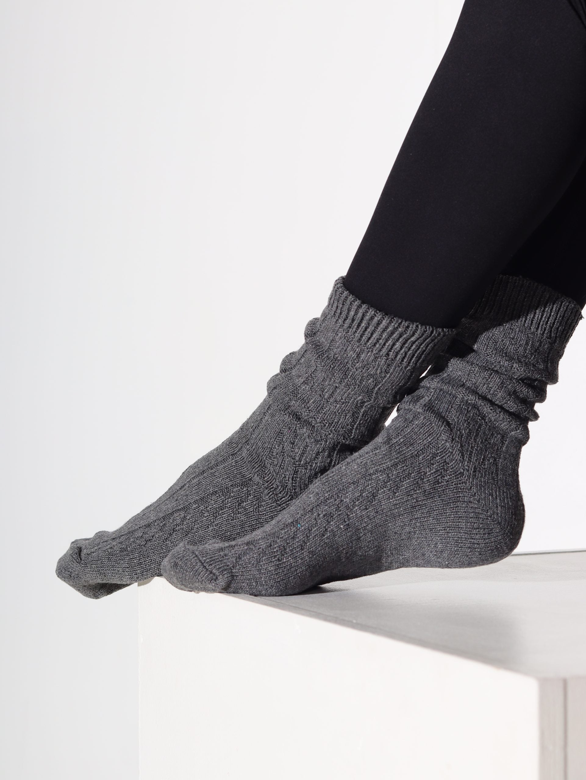 Alpakas pusgarās zeķes 3in1 (pelēks+taupe+brūns) - 16877