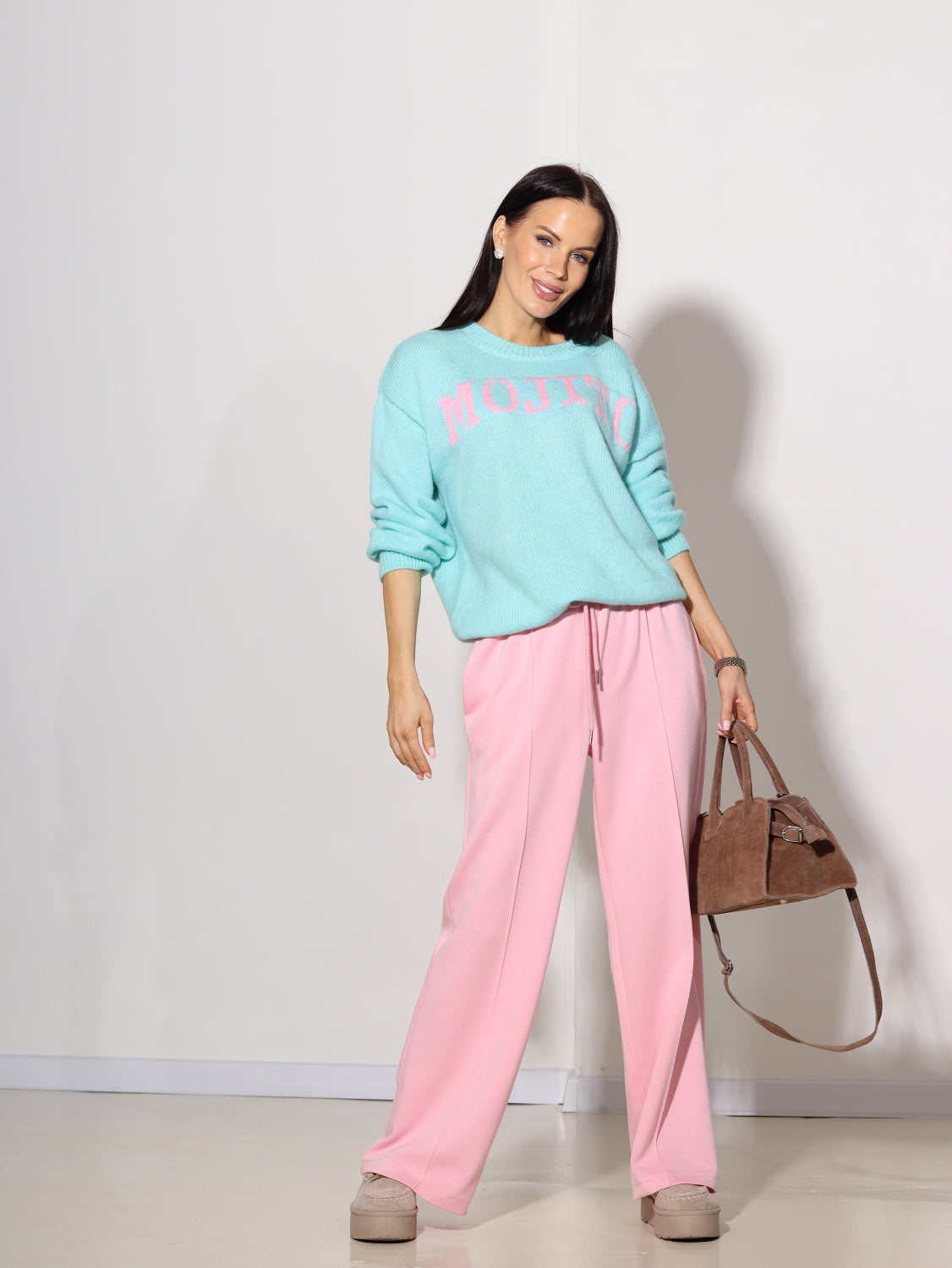 Zilgan zaļš džemperis 'MOJITO' - 14064