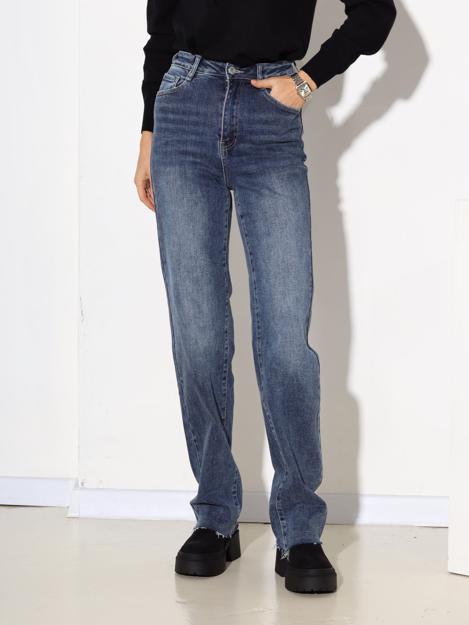 Zilas 'Super Stretch' džinsa bikses 'Laulia' - 17228