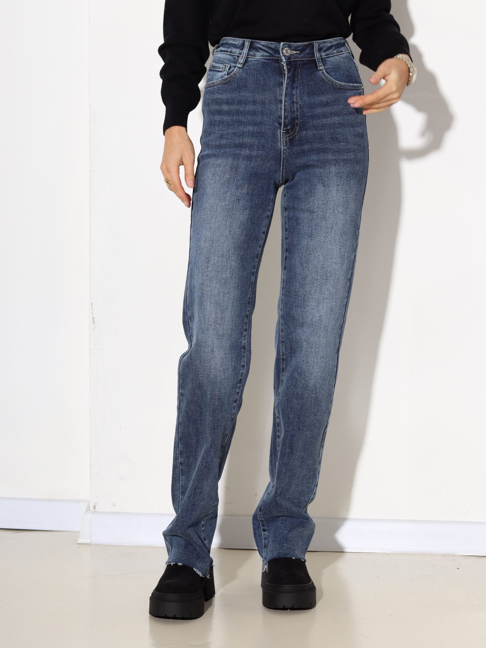 Zilas 'Super Stretch' džinsa bikses 'Laulia' - 17228