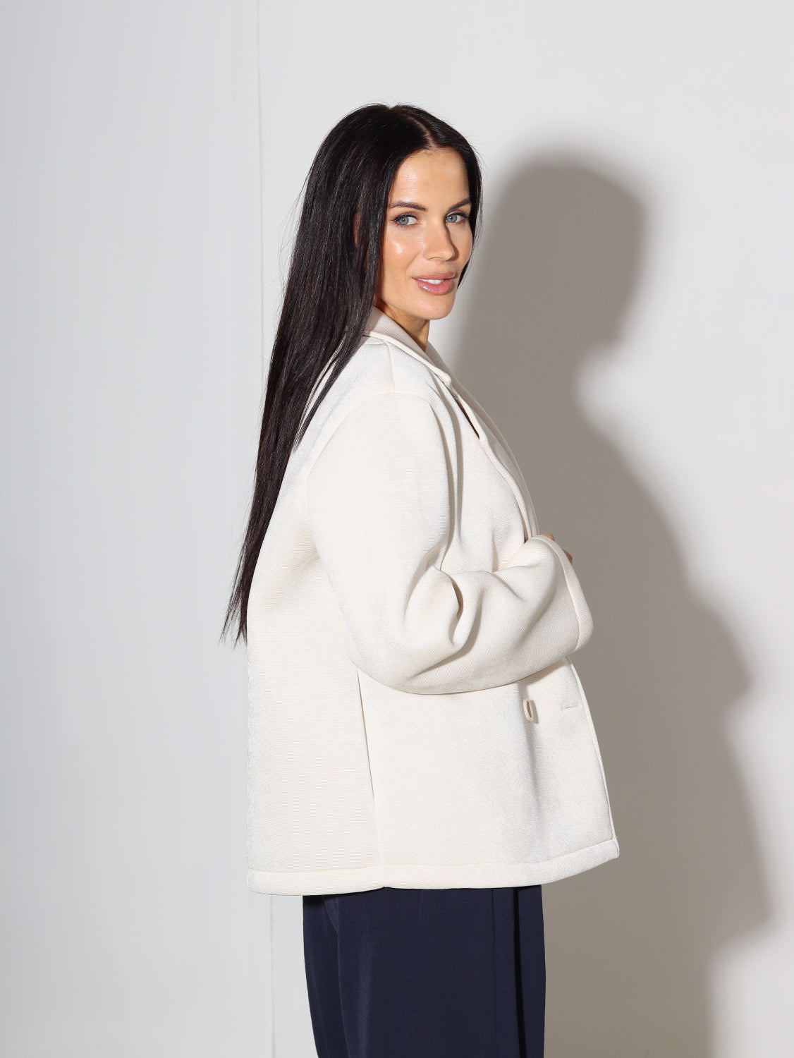 Bēša, klasiska, auduma virsjaka - 14698