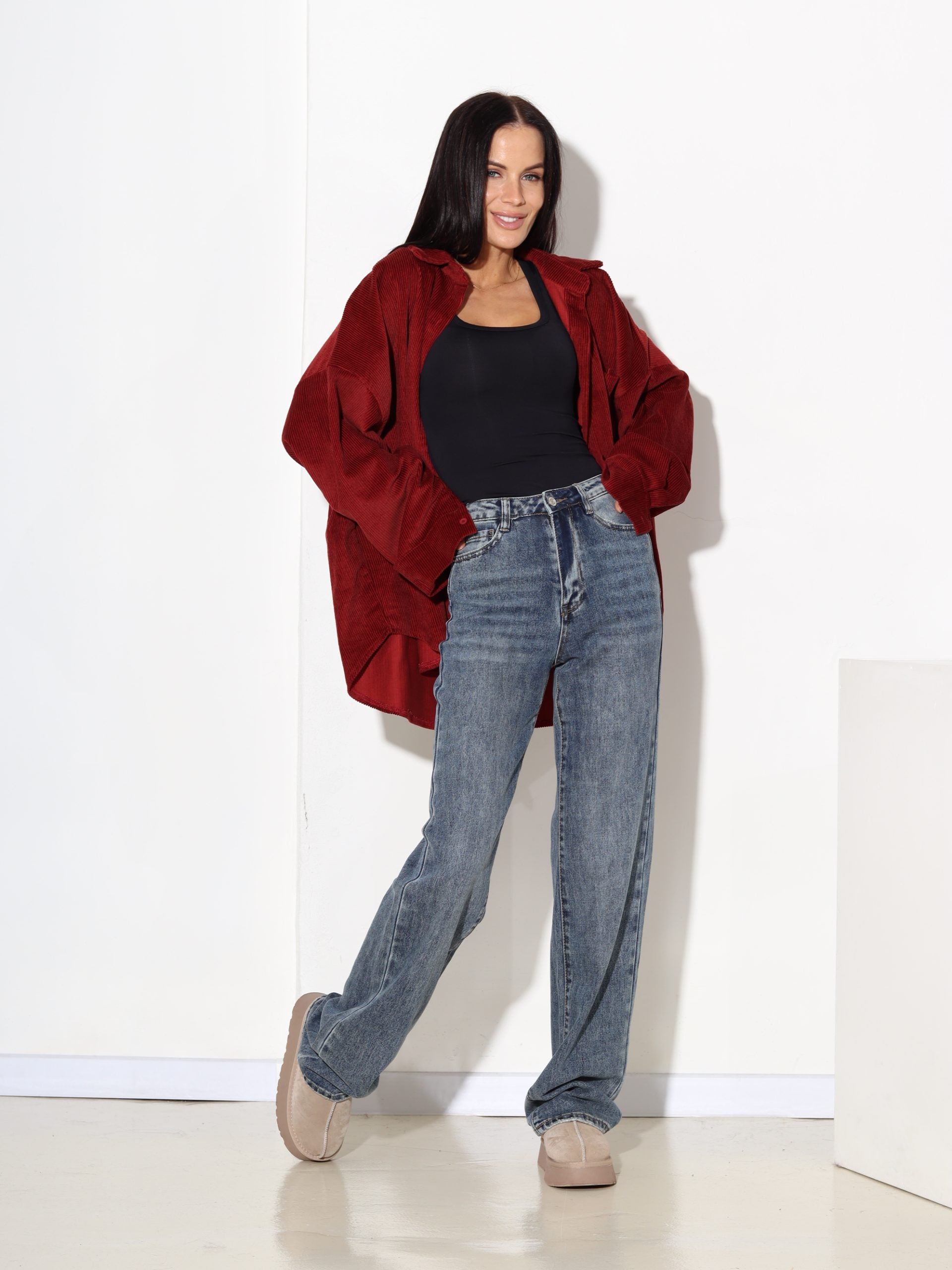 Zilas, "Laulia" firmas džinsu bikses ar balinājuma efektu - 17363