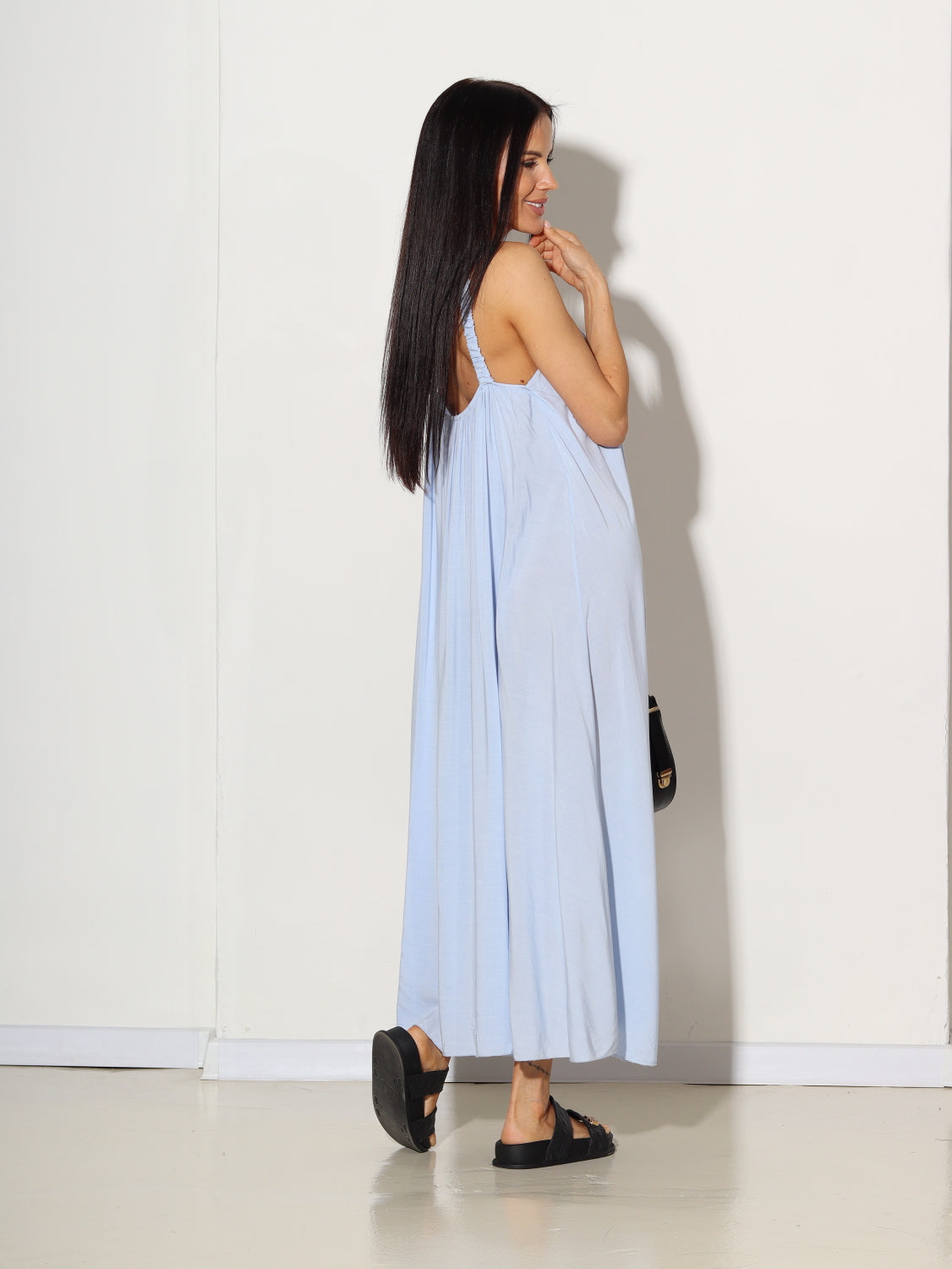 Baby zila, gara, vasarīga kleita uz lencēm - 14835