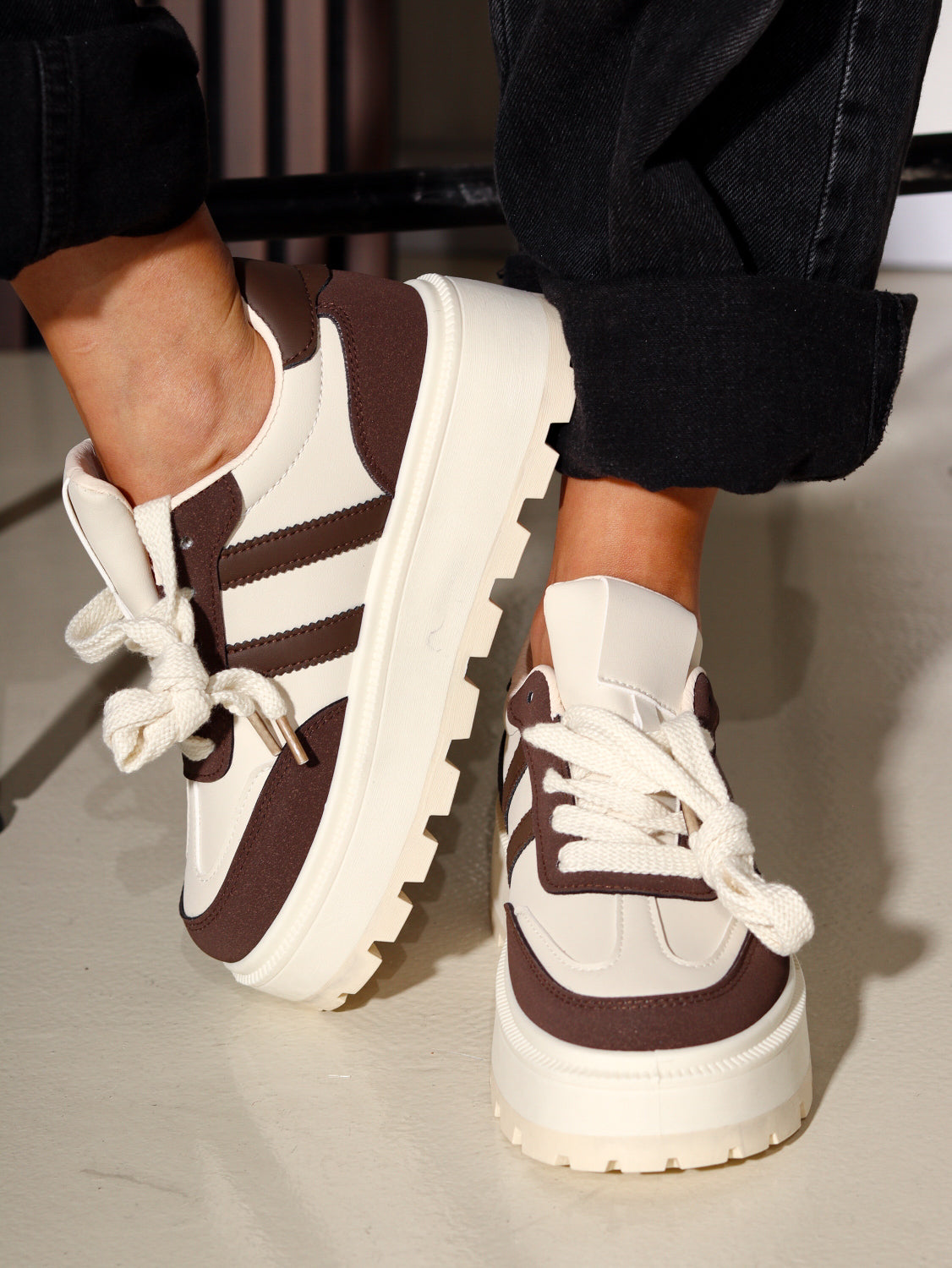 Bēšas+ brūns m/ā brīvā laika apavi - 14416