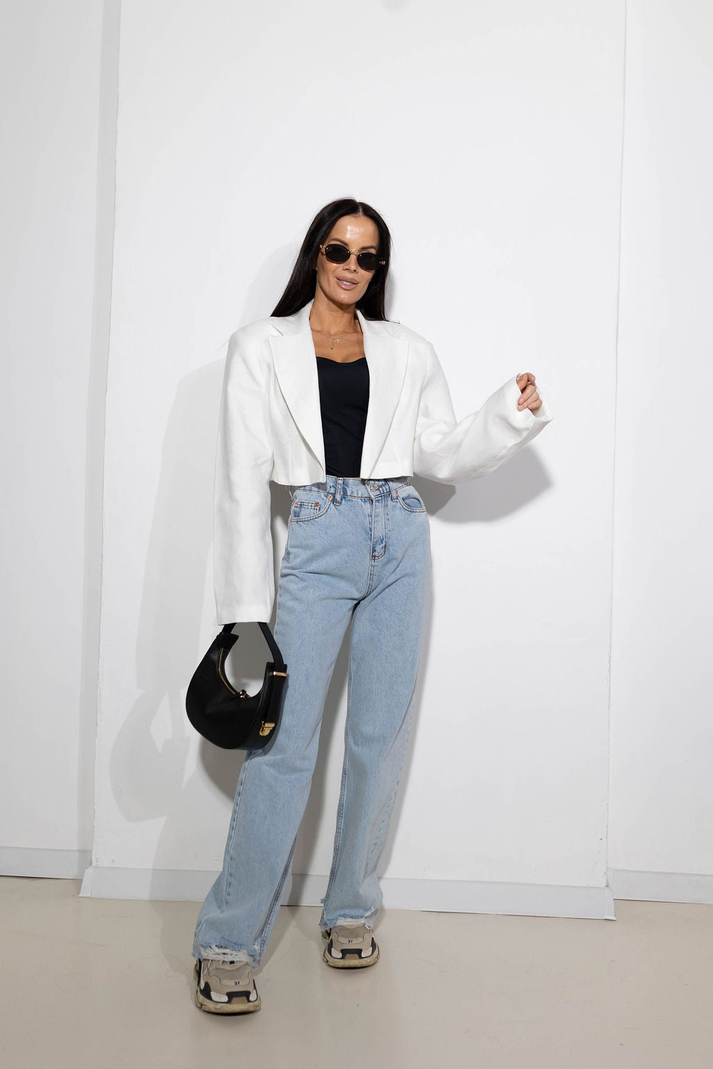 Balta LINA cropžakete - 14938