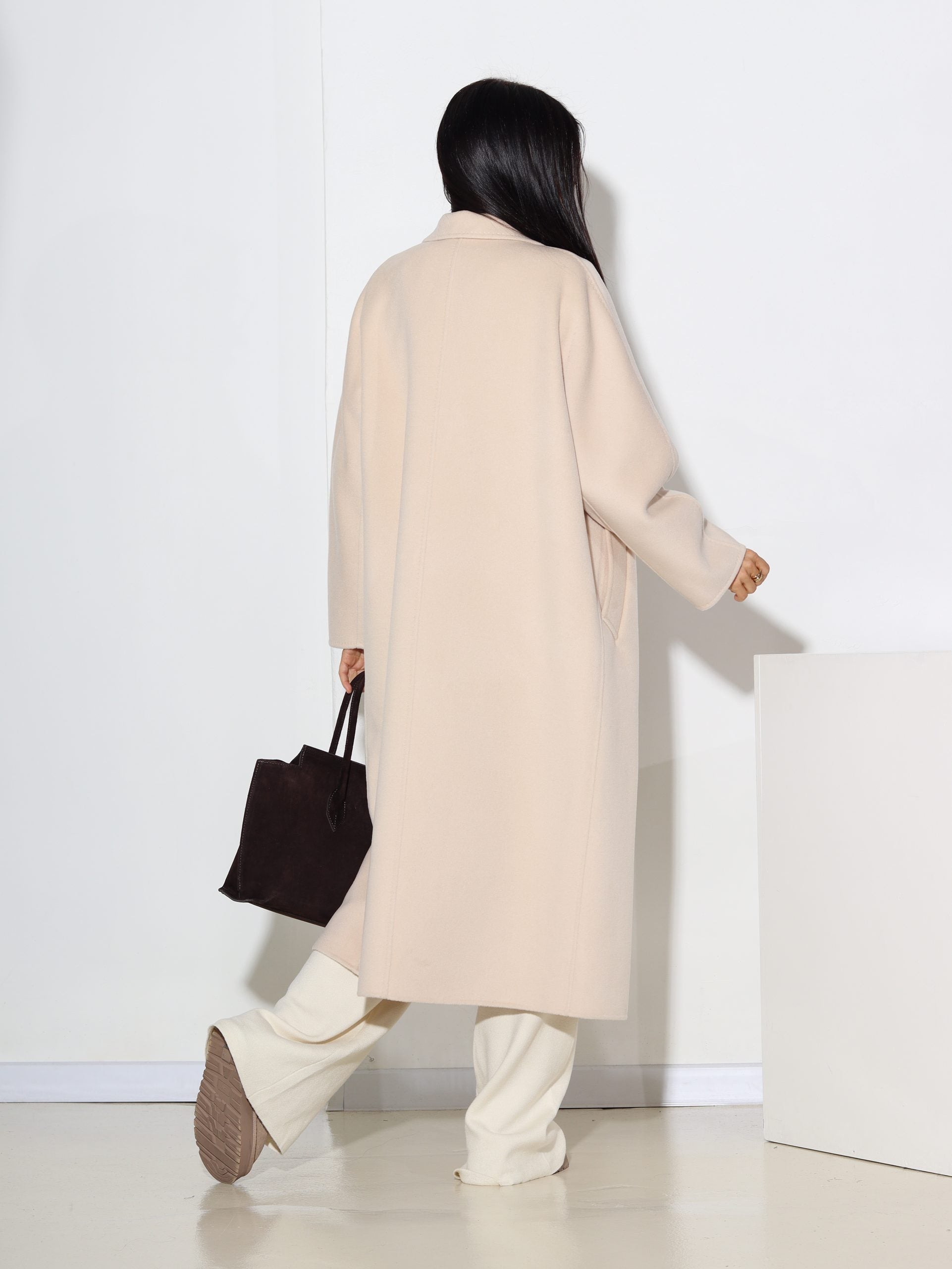 Bēšas kāsas 'Lara' mētelis - 16455