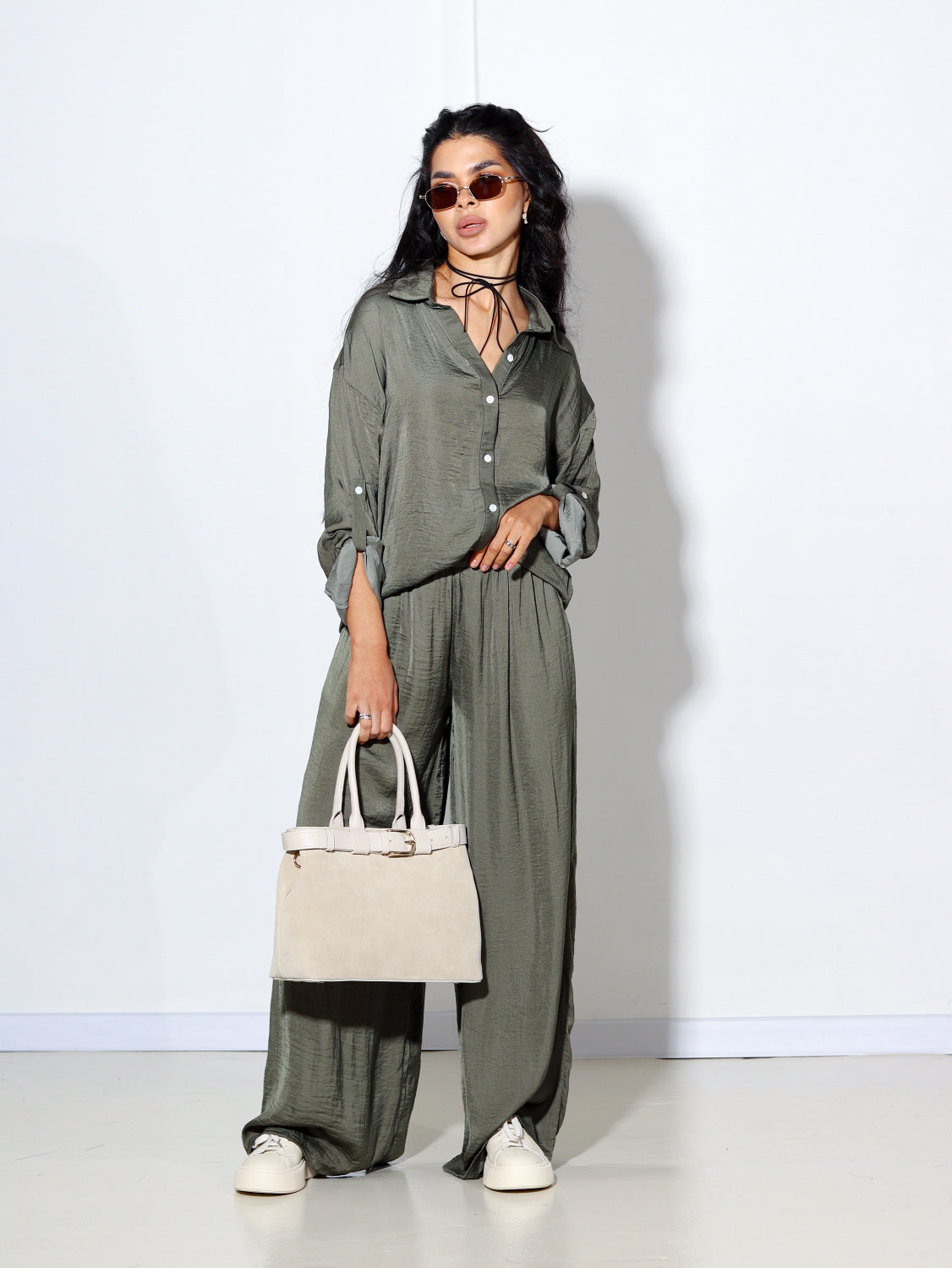 Zaļš, 2daļīgs viskozes komplekts - 14518