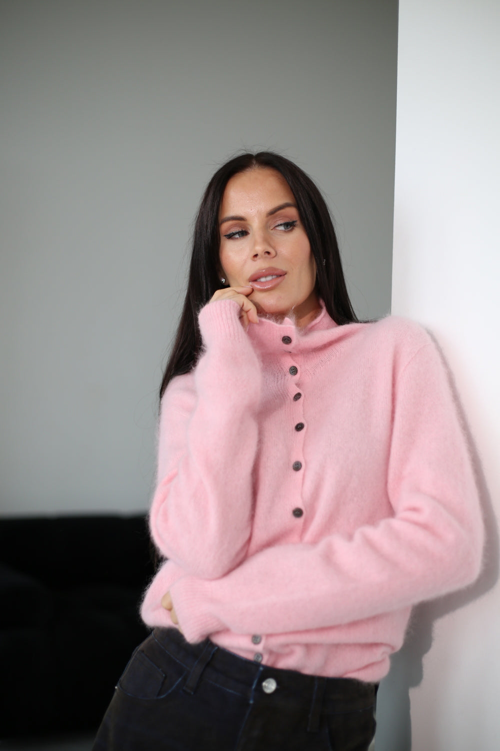 Rozā vilnas jaciņa 'Premium Cashmere' - 21260