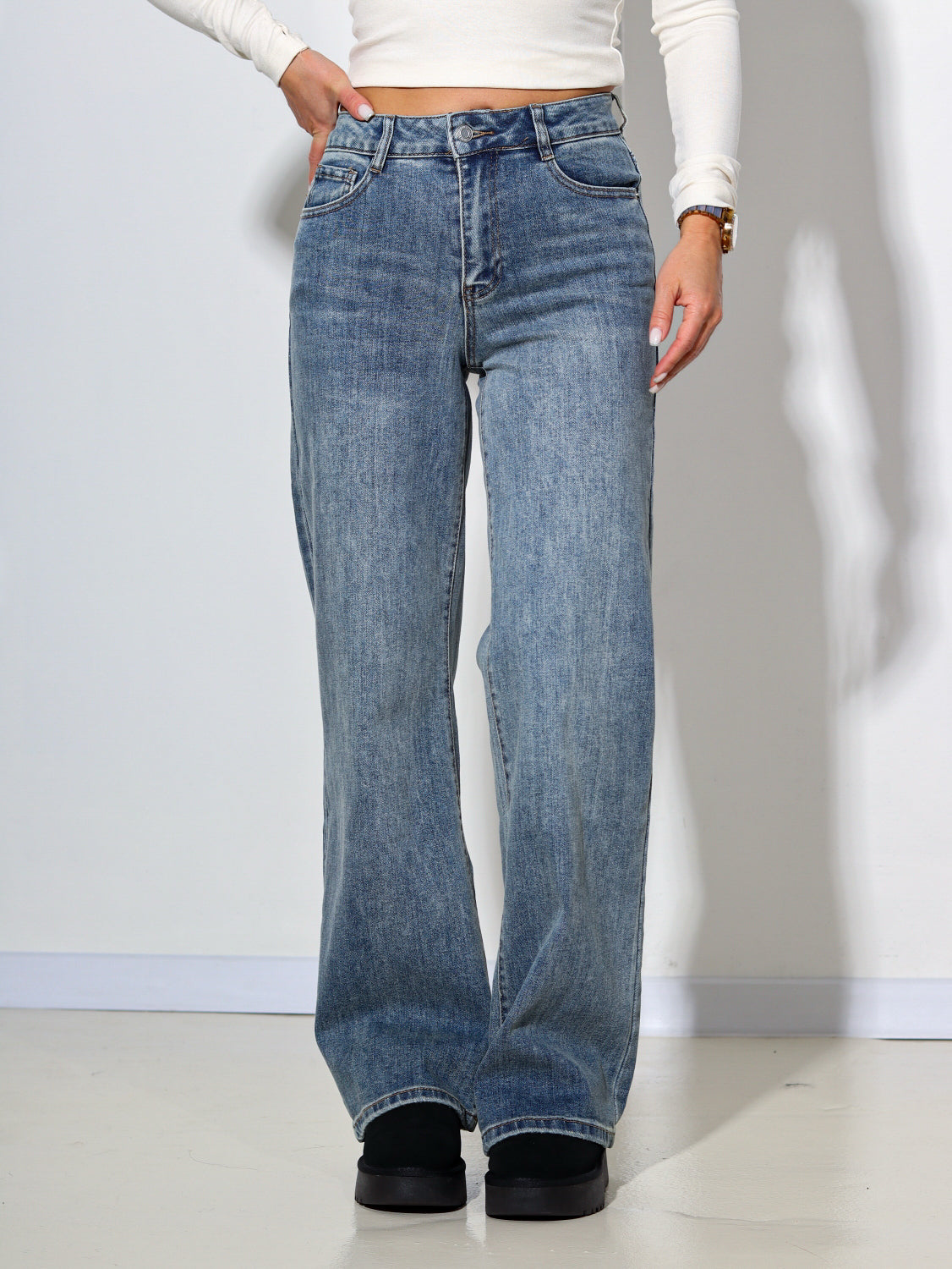 Zilas džinsa bikses ,, Full Length'' - 13867