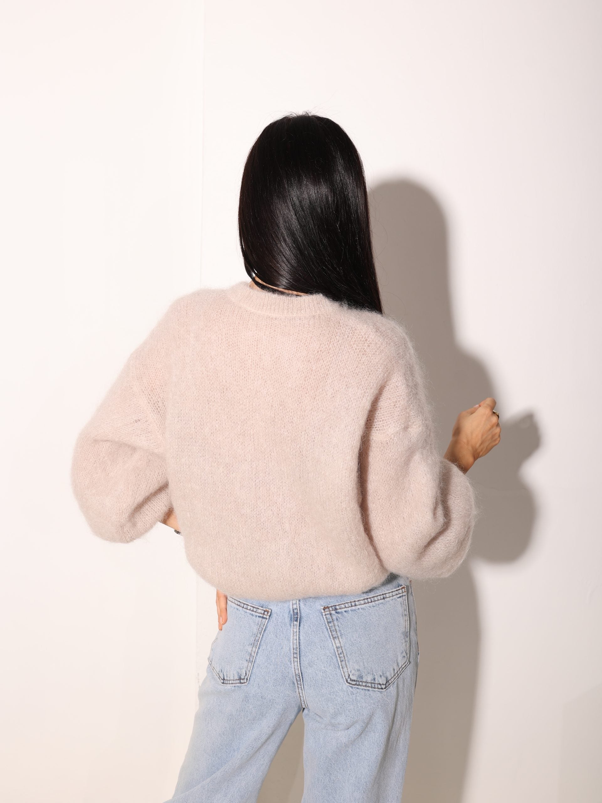 Bēša, brīva piegriezuma, pogājama Mohēras jaka - 15969