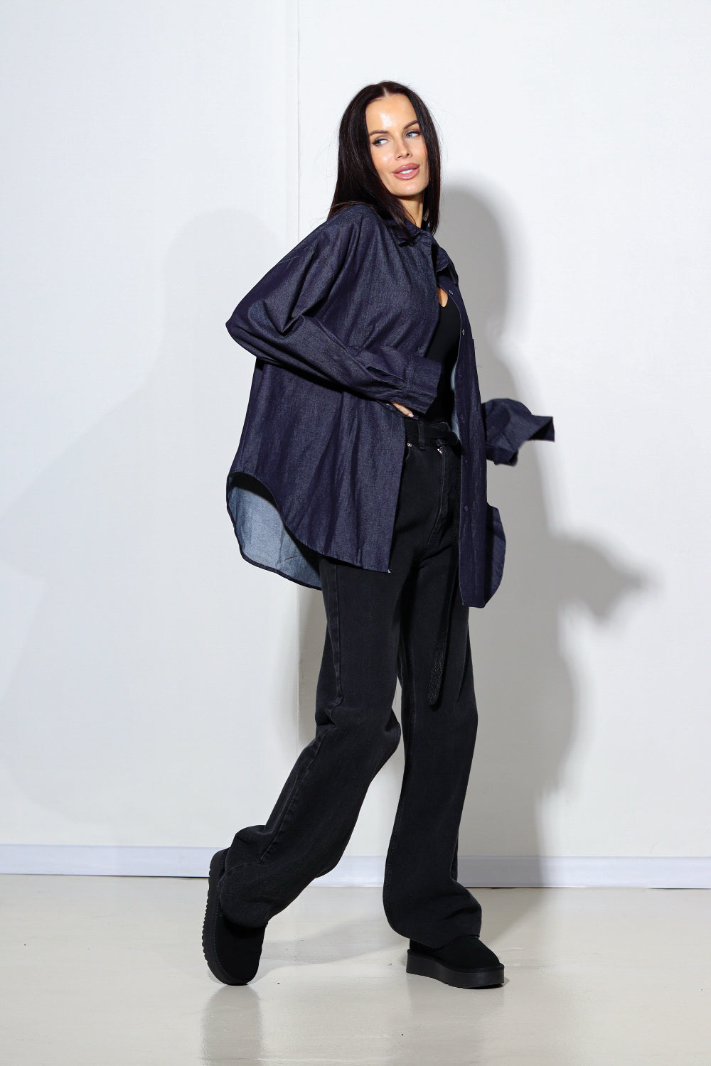 Zils, džinsa tipa krekls - 13979