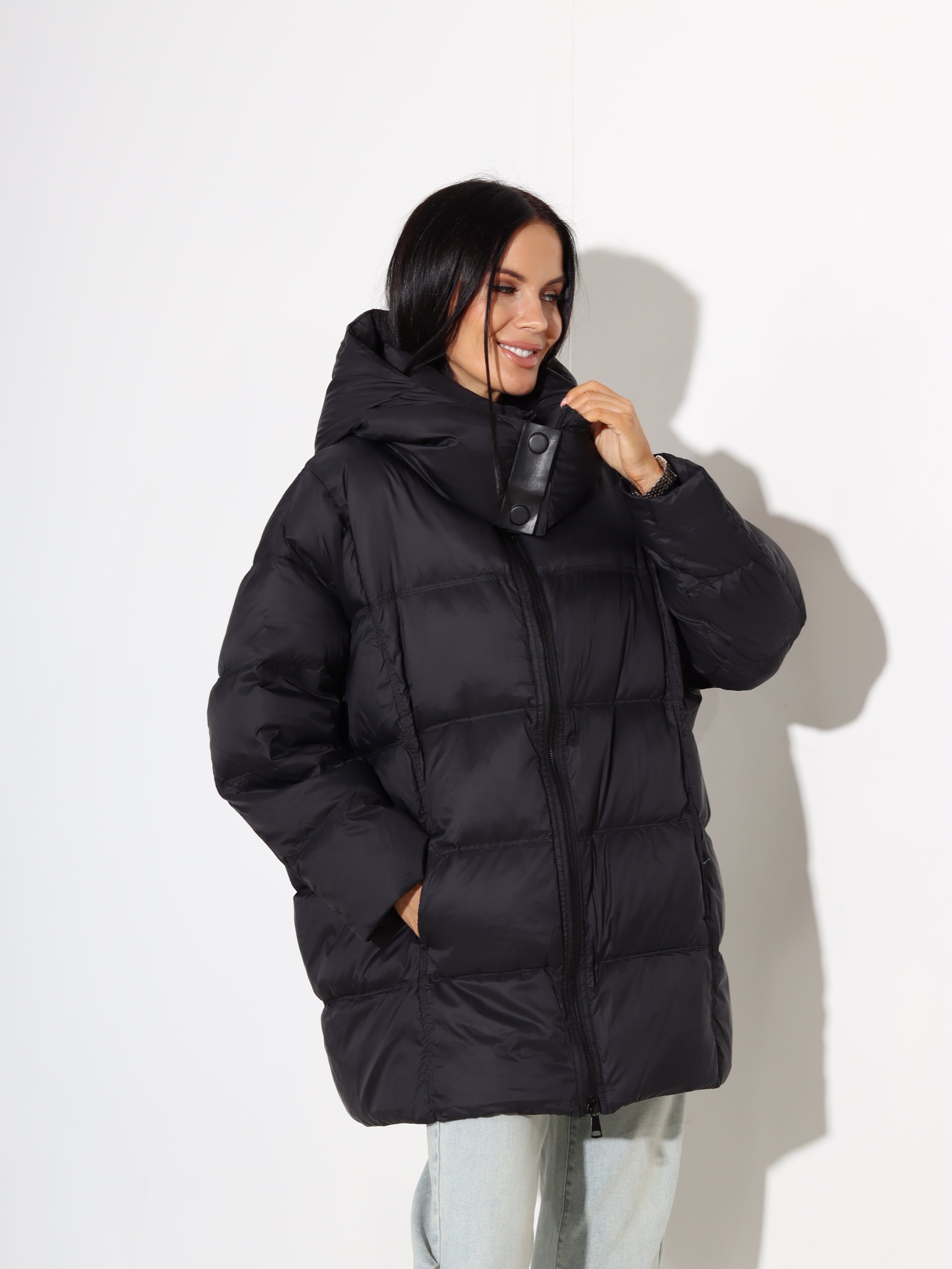 Melna, pikendatud garuma dūnu virsjaka - 17870