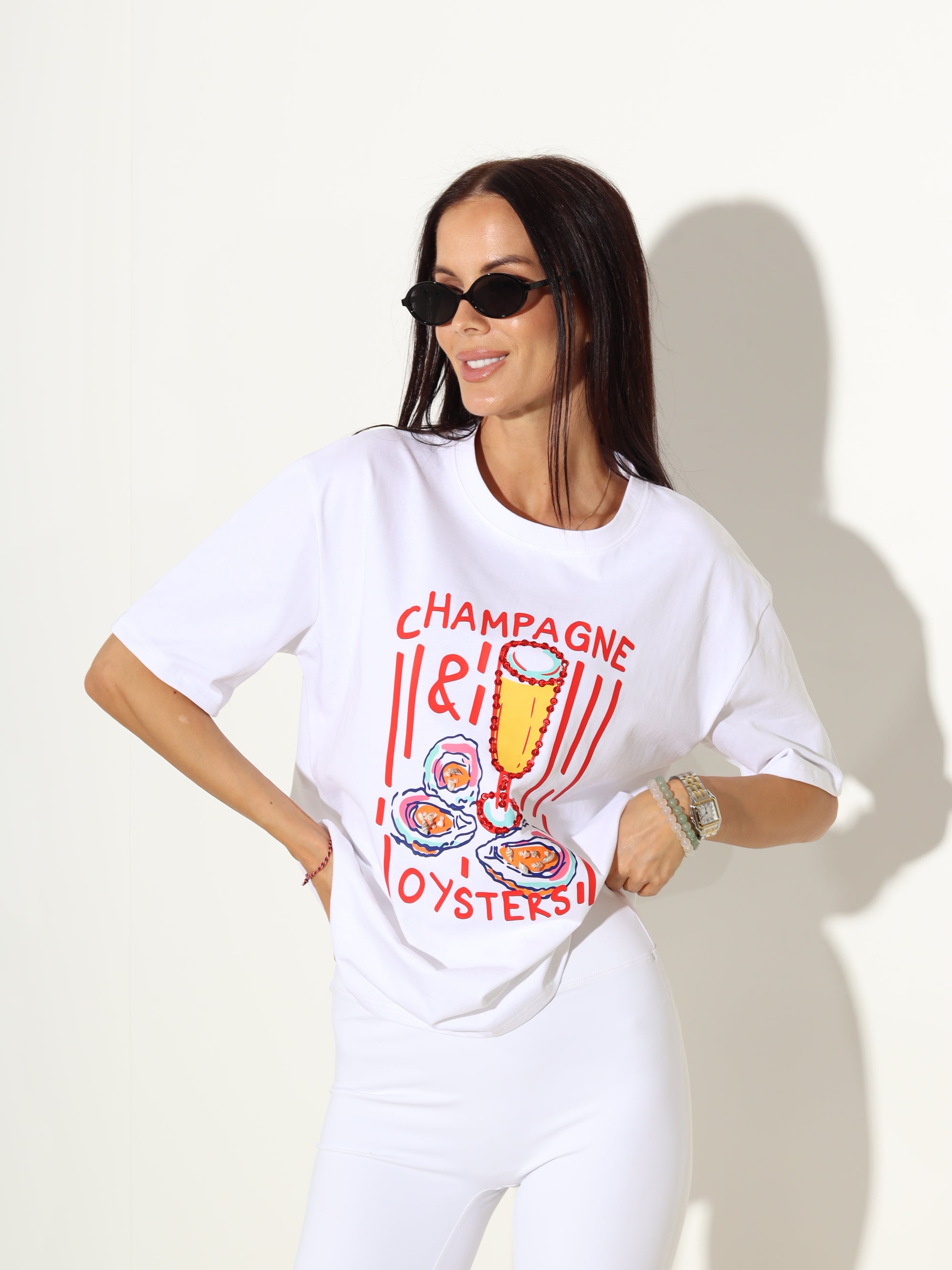 Balts tops "Champagne & Oysters" - 20273
