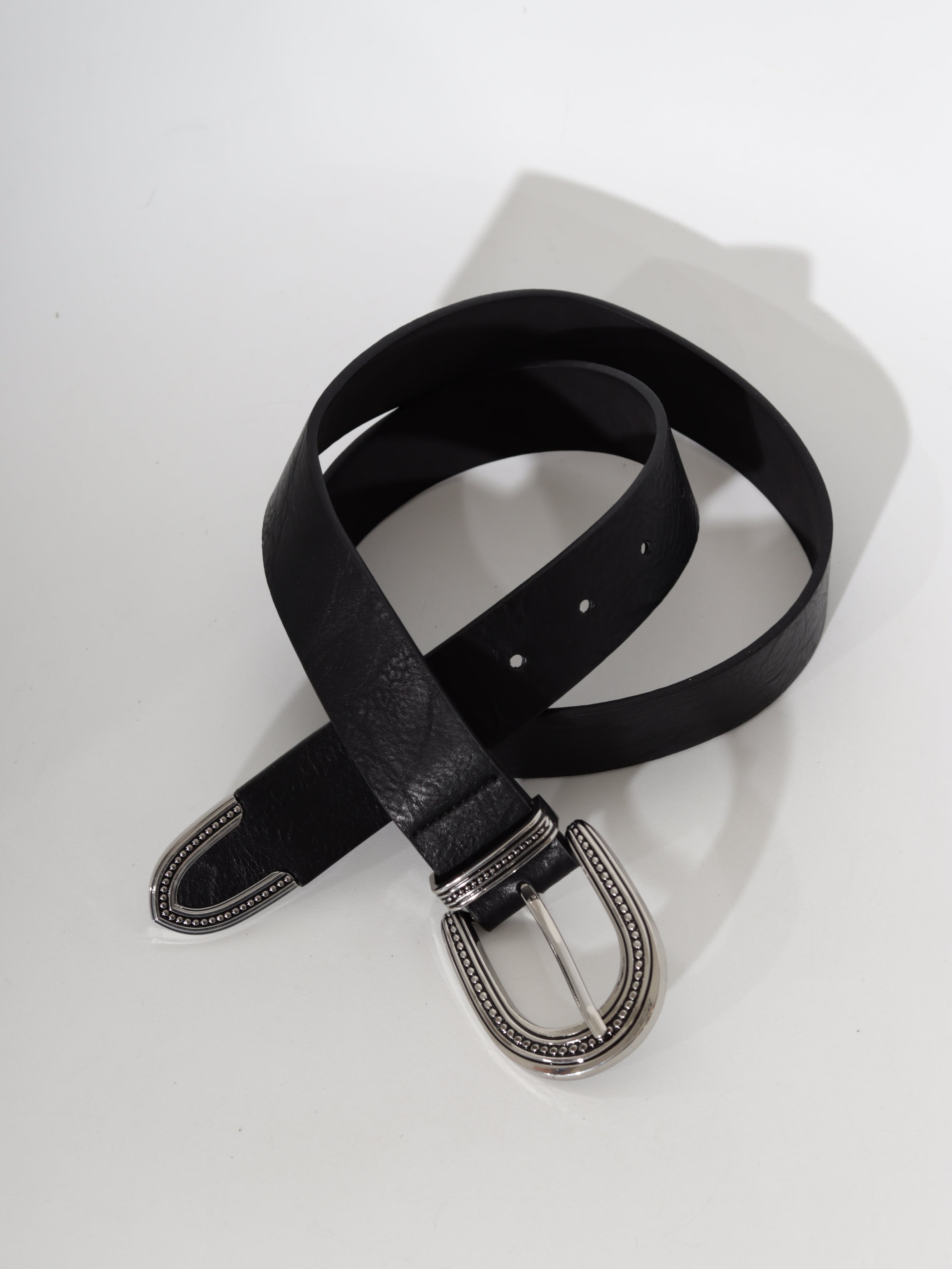 Melna/ silver m/ā josta 'Country style' - 20688
