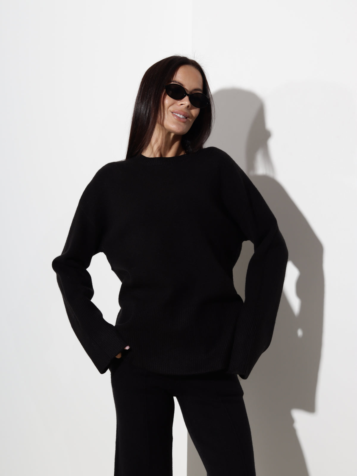 Melns adīts komplekts, 'Knit lounge' - 21327