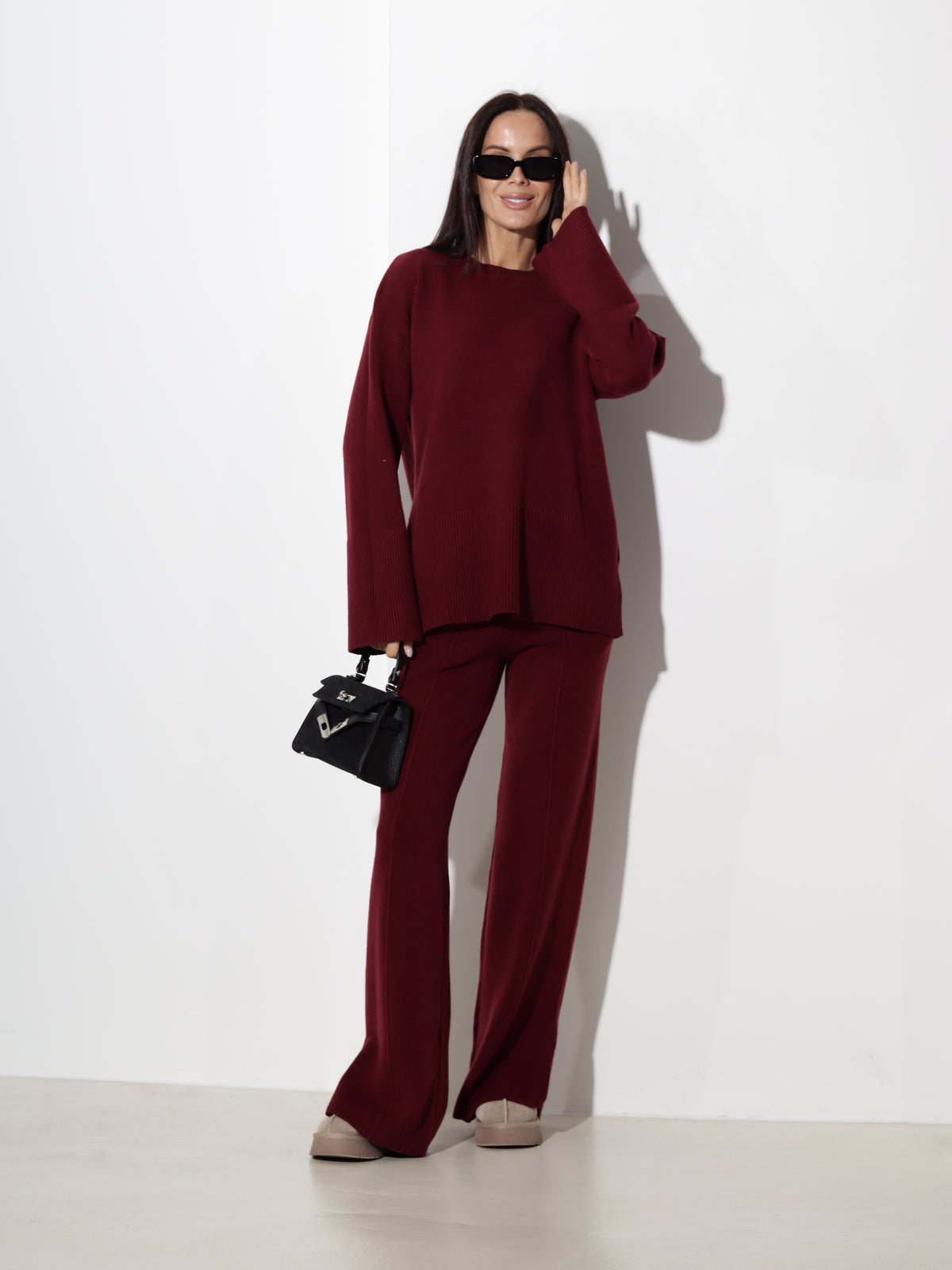 Bordo adīts komplekts, 'Knit lounge' - 21326