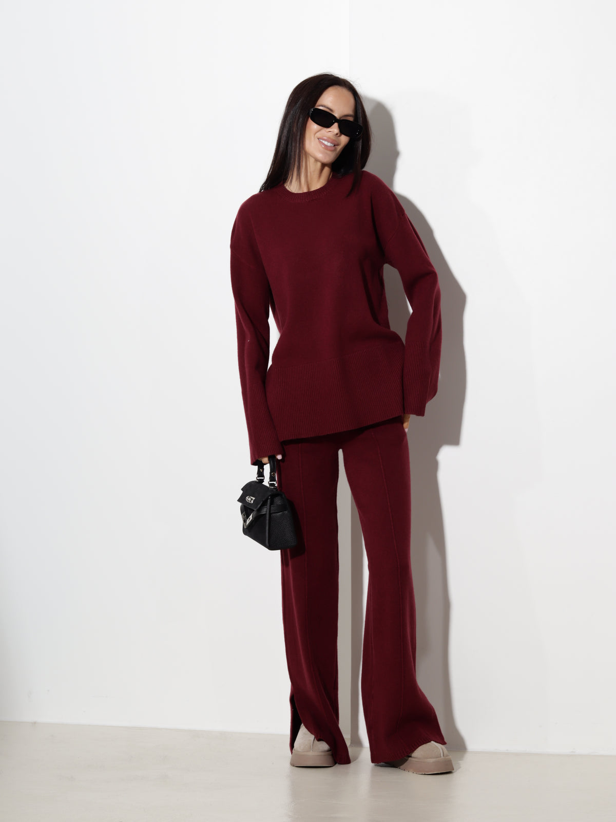 Bordo adīts komplekts, 'Knit lounge' - 21326