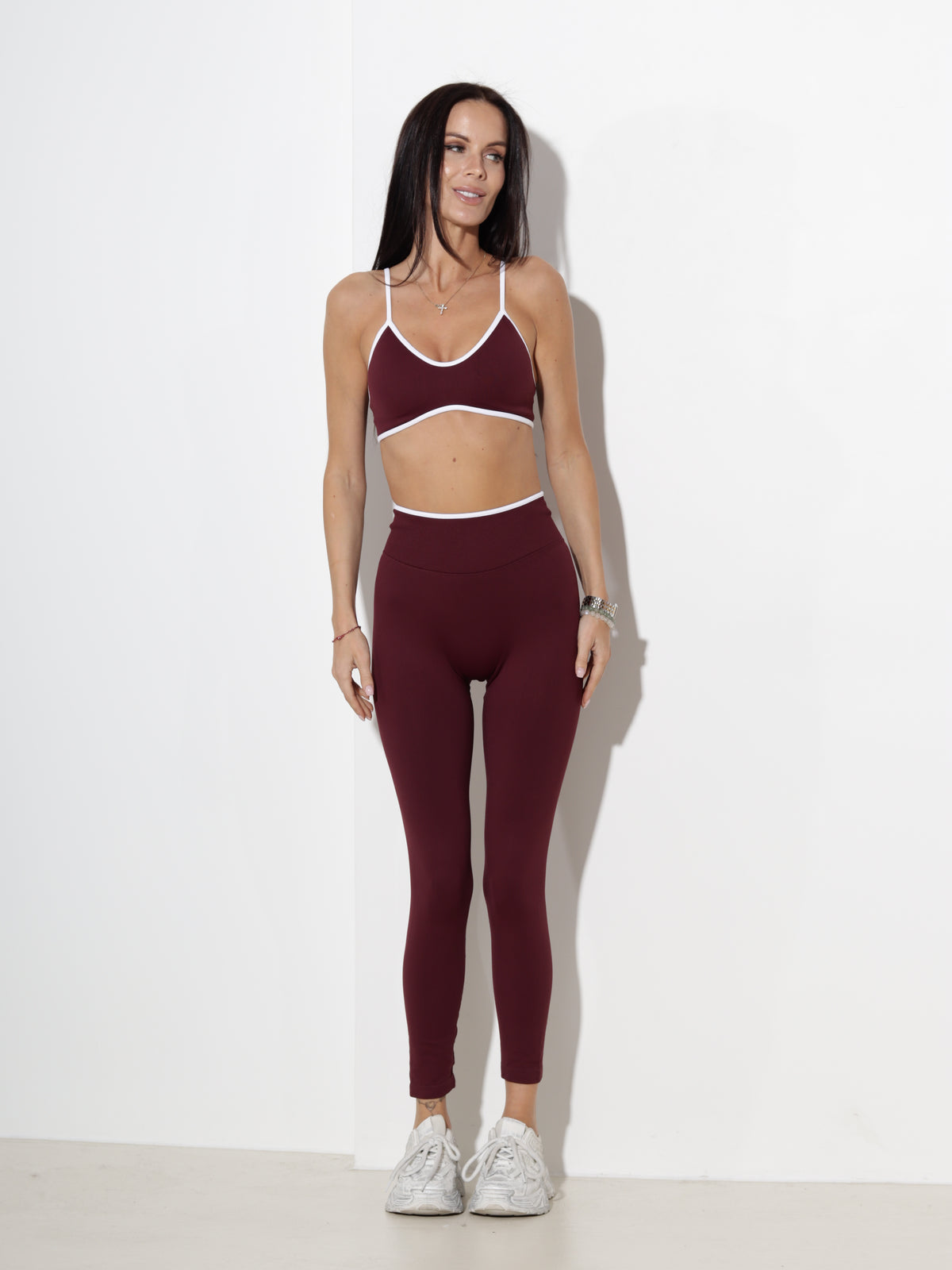 Bordo krāsas sporta komplekts "Bordo Fit" - 21005