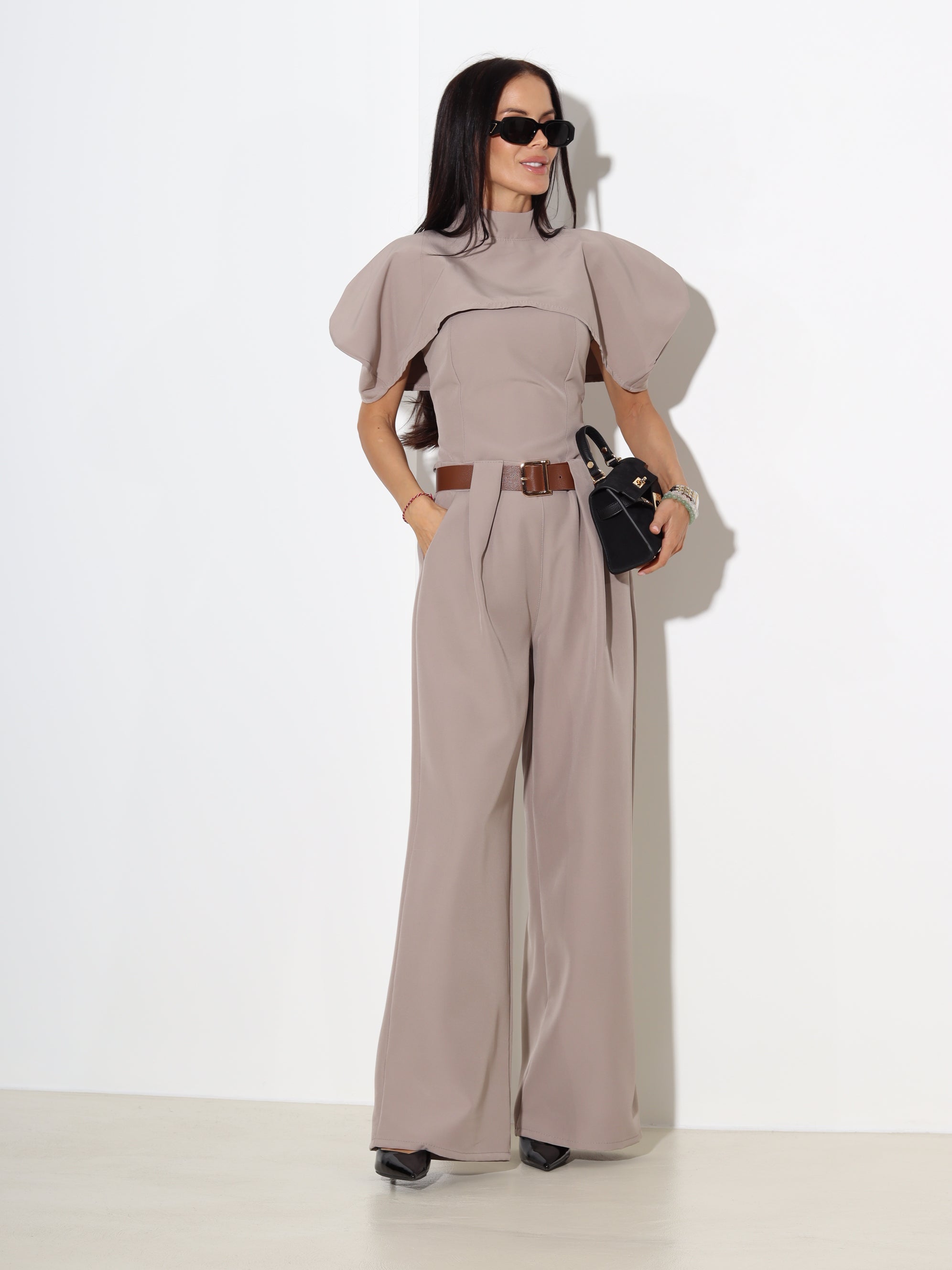 Taupes tonī klasisks '3in1' komplekts - 19314