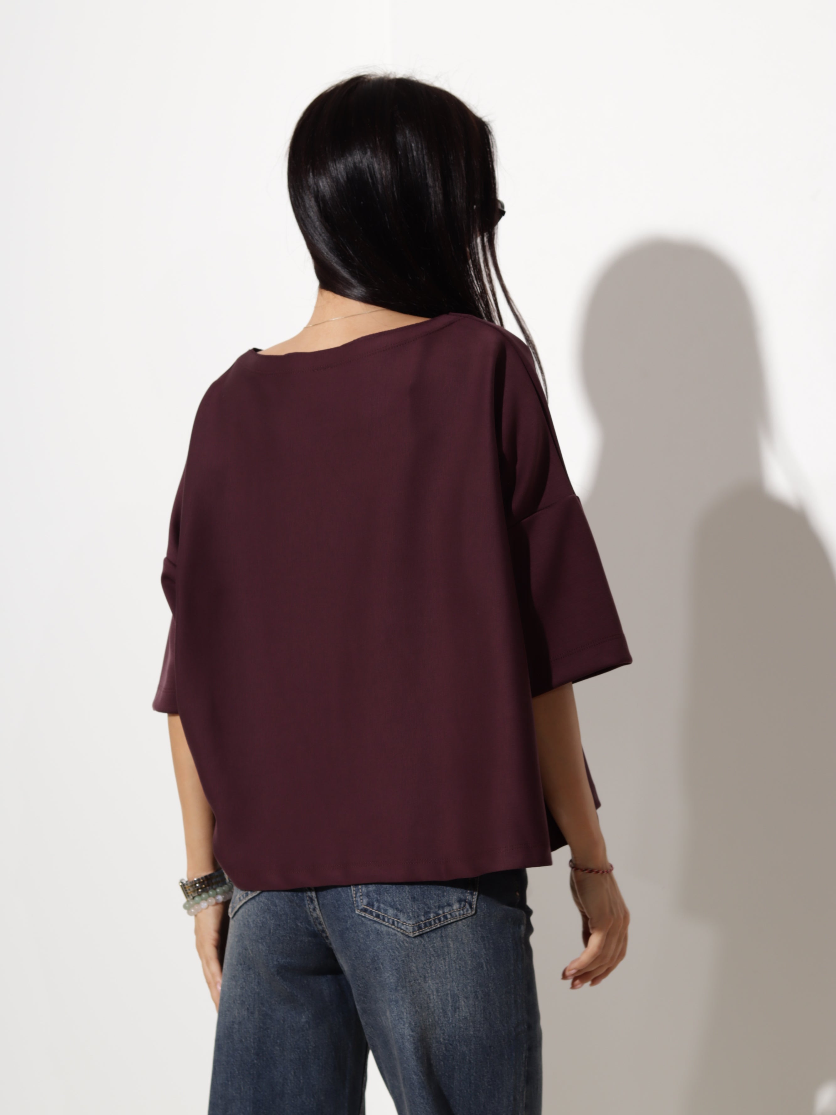Violets oversize tipa tops- 20610