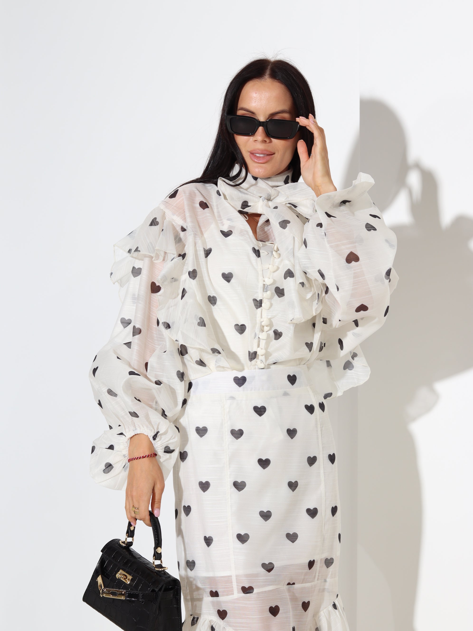 Bēšs komplekts "Parisian Hearts" - 18388