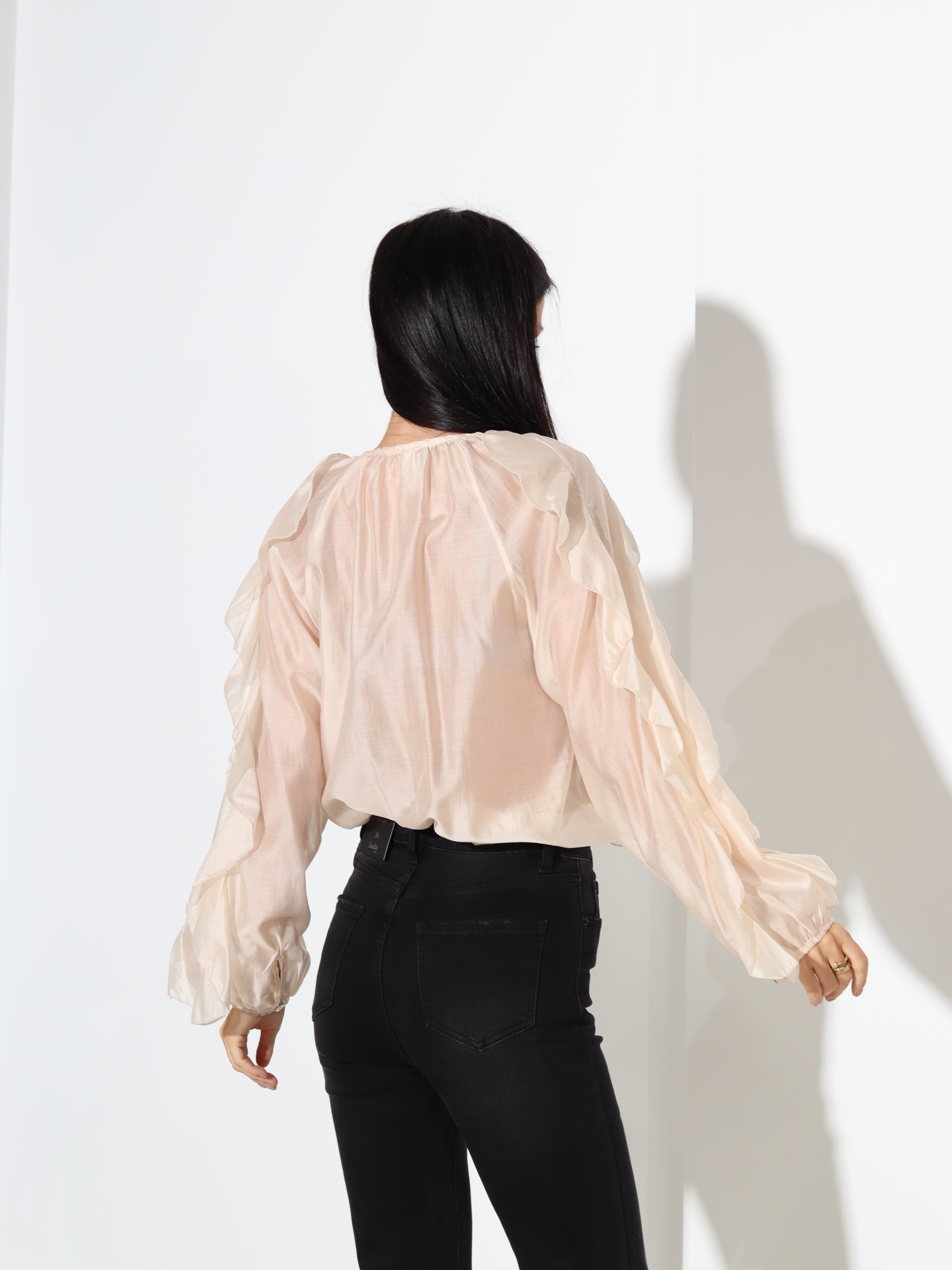 Bēša blūze 'Volānrišiņa' - 18159