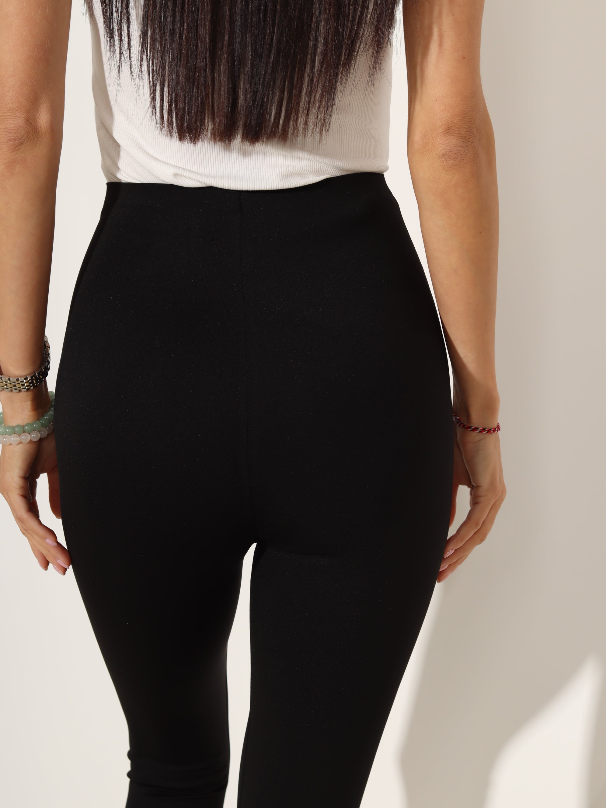 Melni legingi ar ekstra augstu vidukļa daļu - 18442