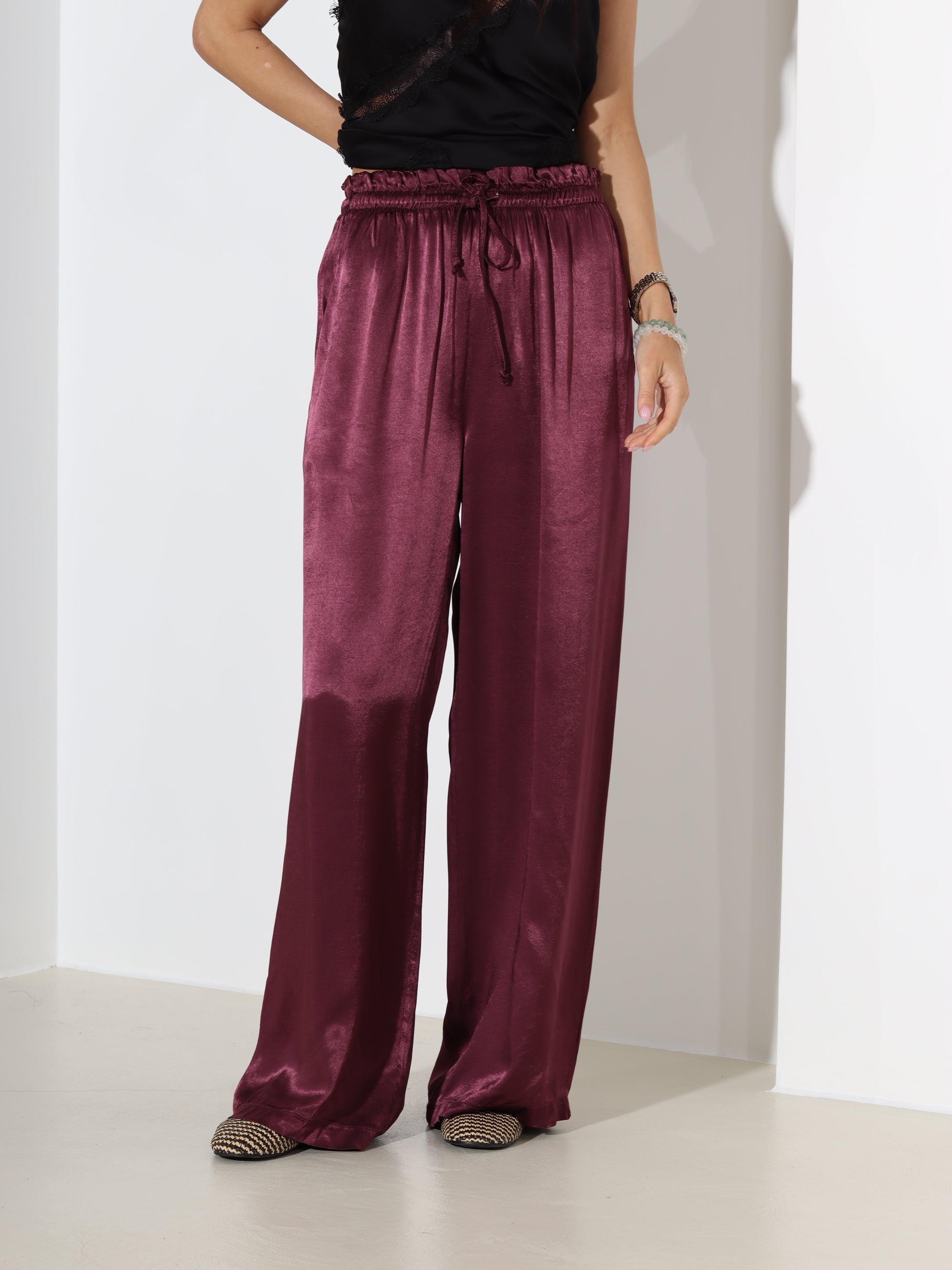 Violetas viskozes bikses- 18483