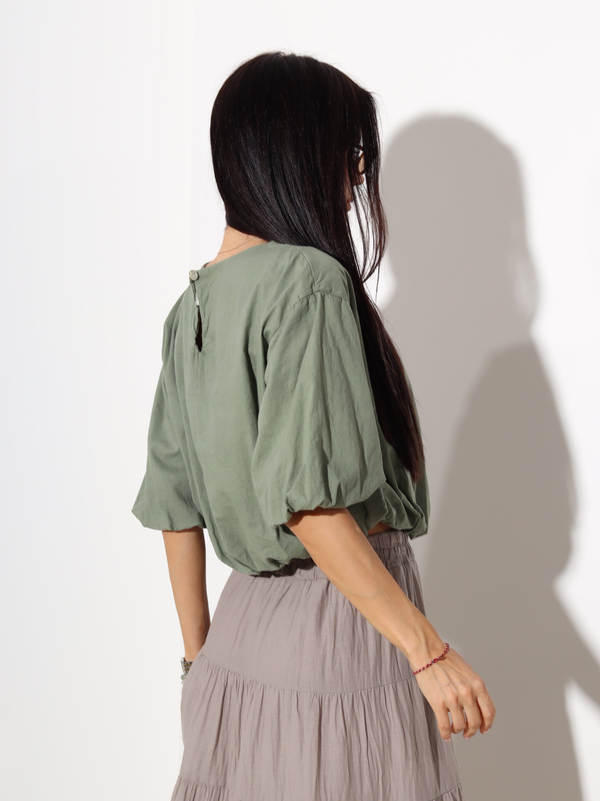 Hakī balontipa tops, boho stilā - 20165