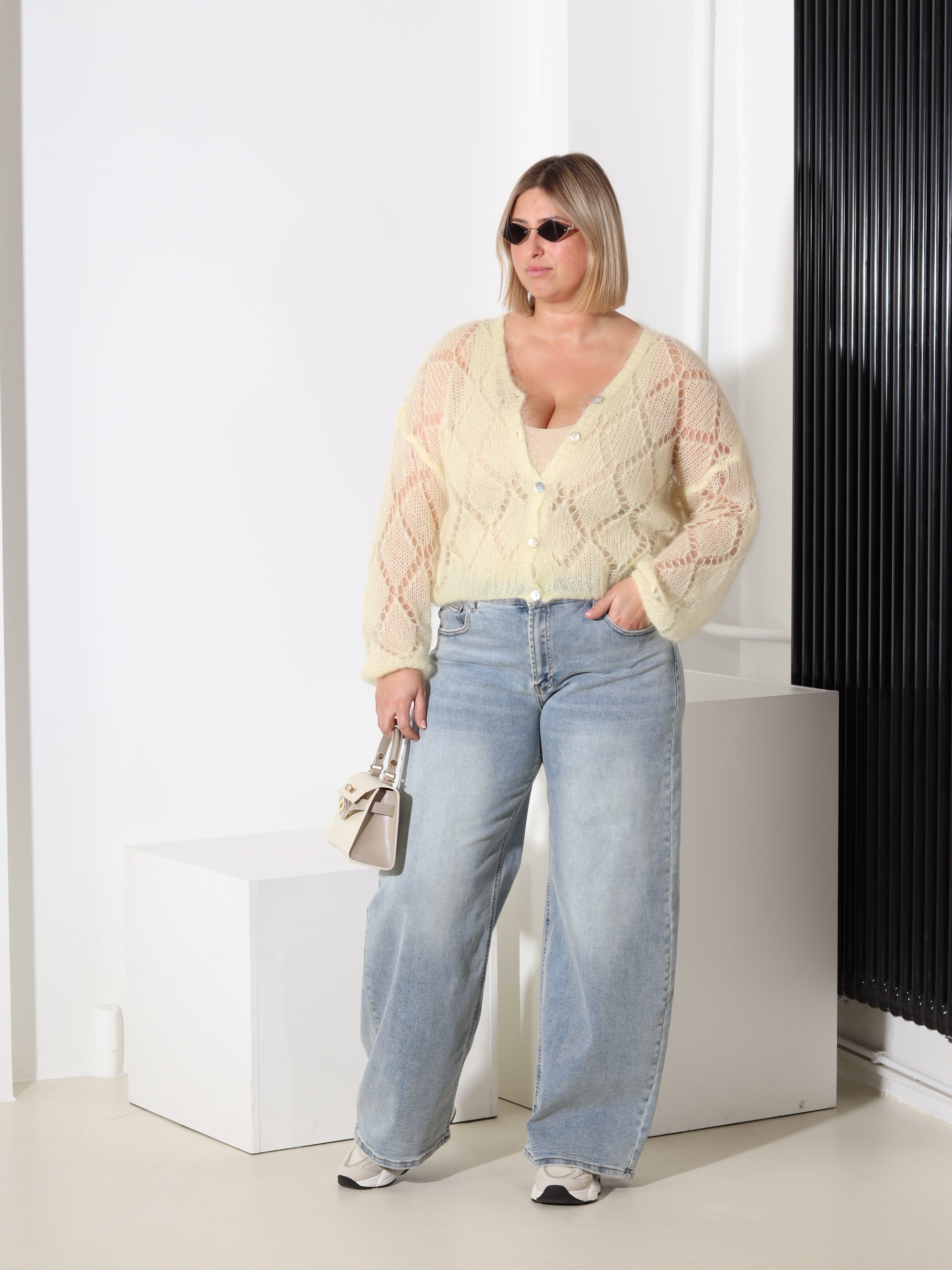 Zilas LIELIZMĒRA "Laulia" džinsa bikses "Baggy/Ballon" - 18372