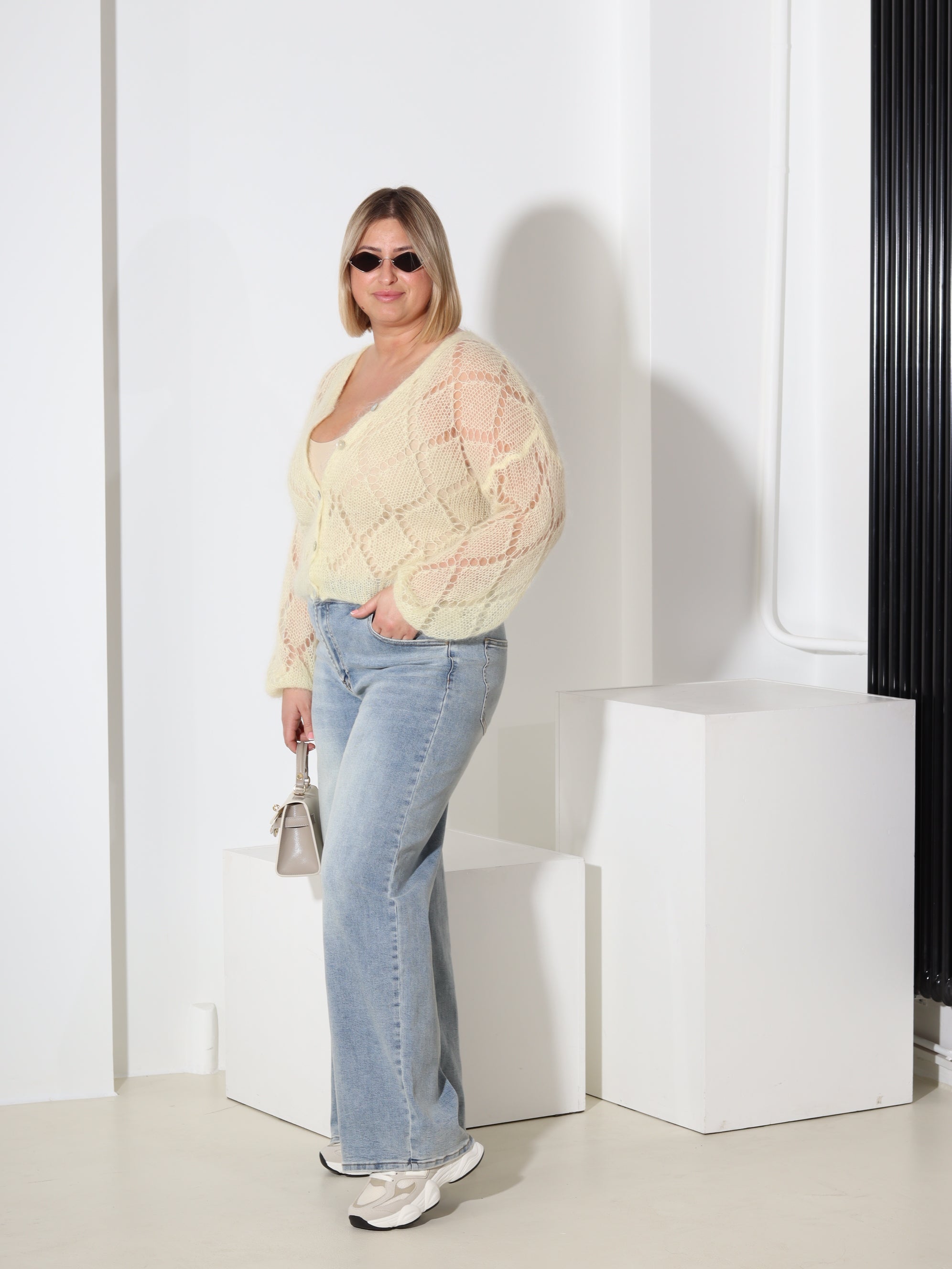 Zilas LIELIZMĒRA "Laulia" džinsa bikses "Baggy/Ballon" - 18372