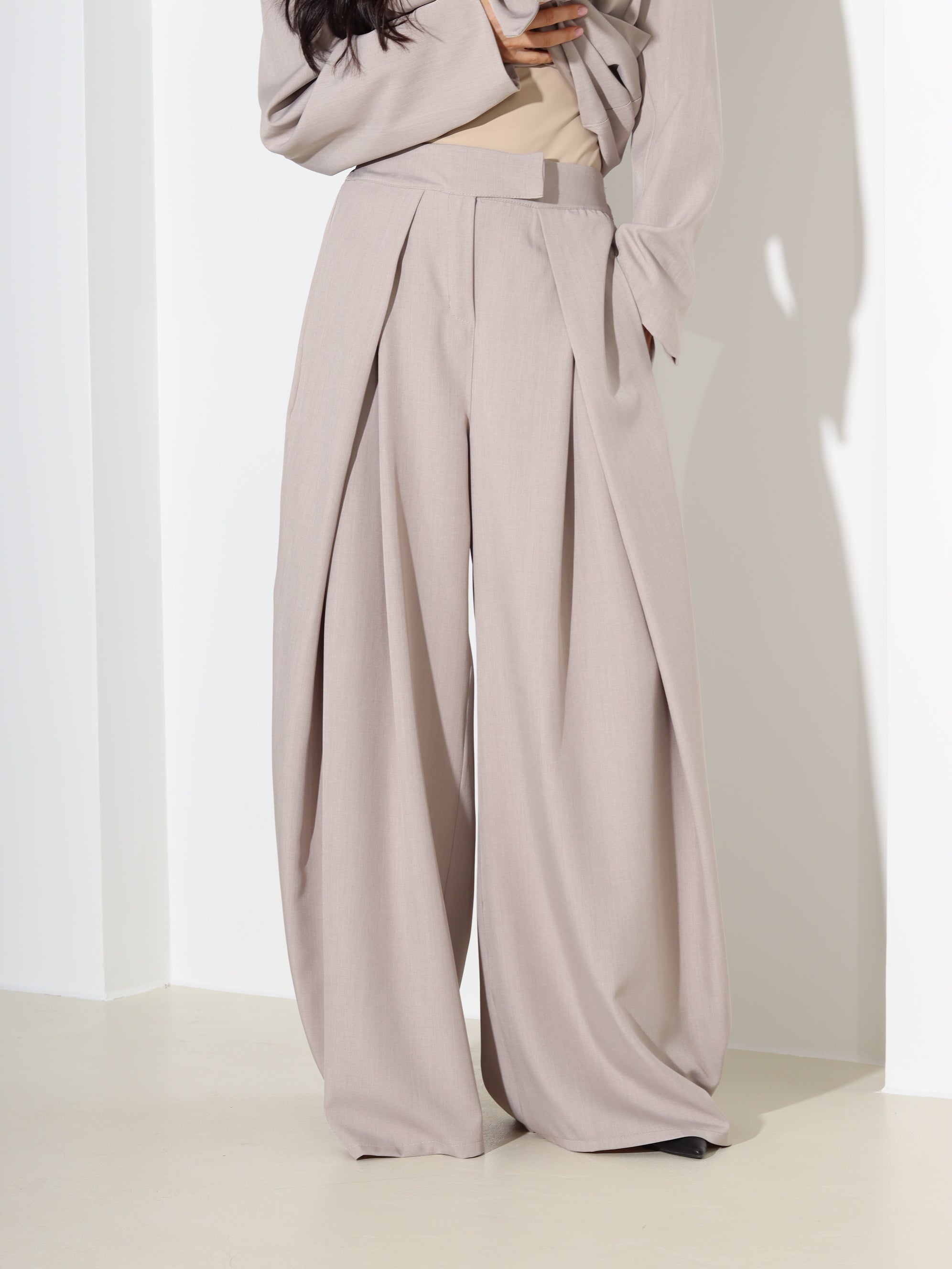 Taupe komplekts "Lady" - 18287