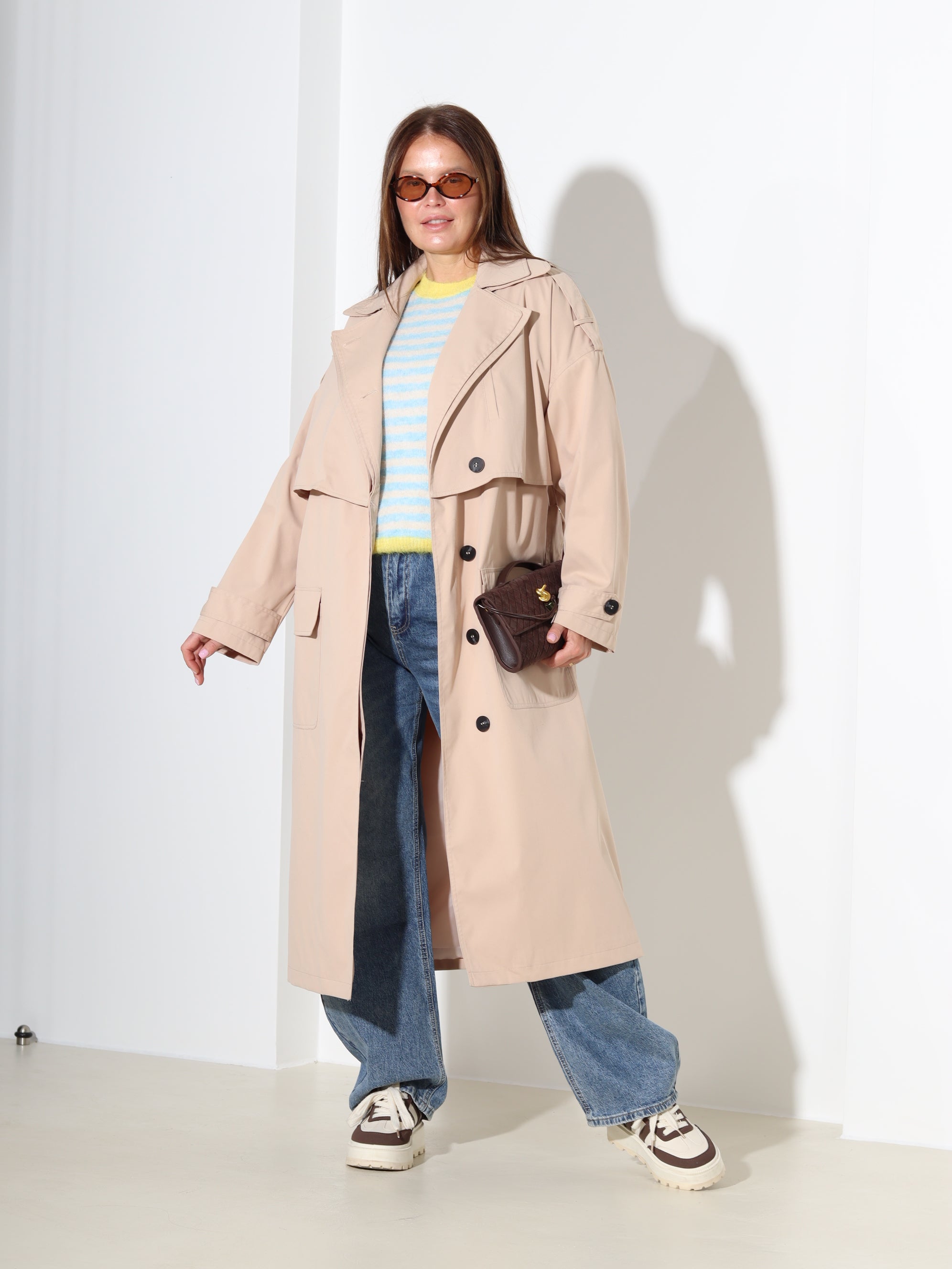 Bēša, pagarināta virsjaka/trencis - 18292